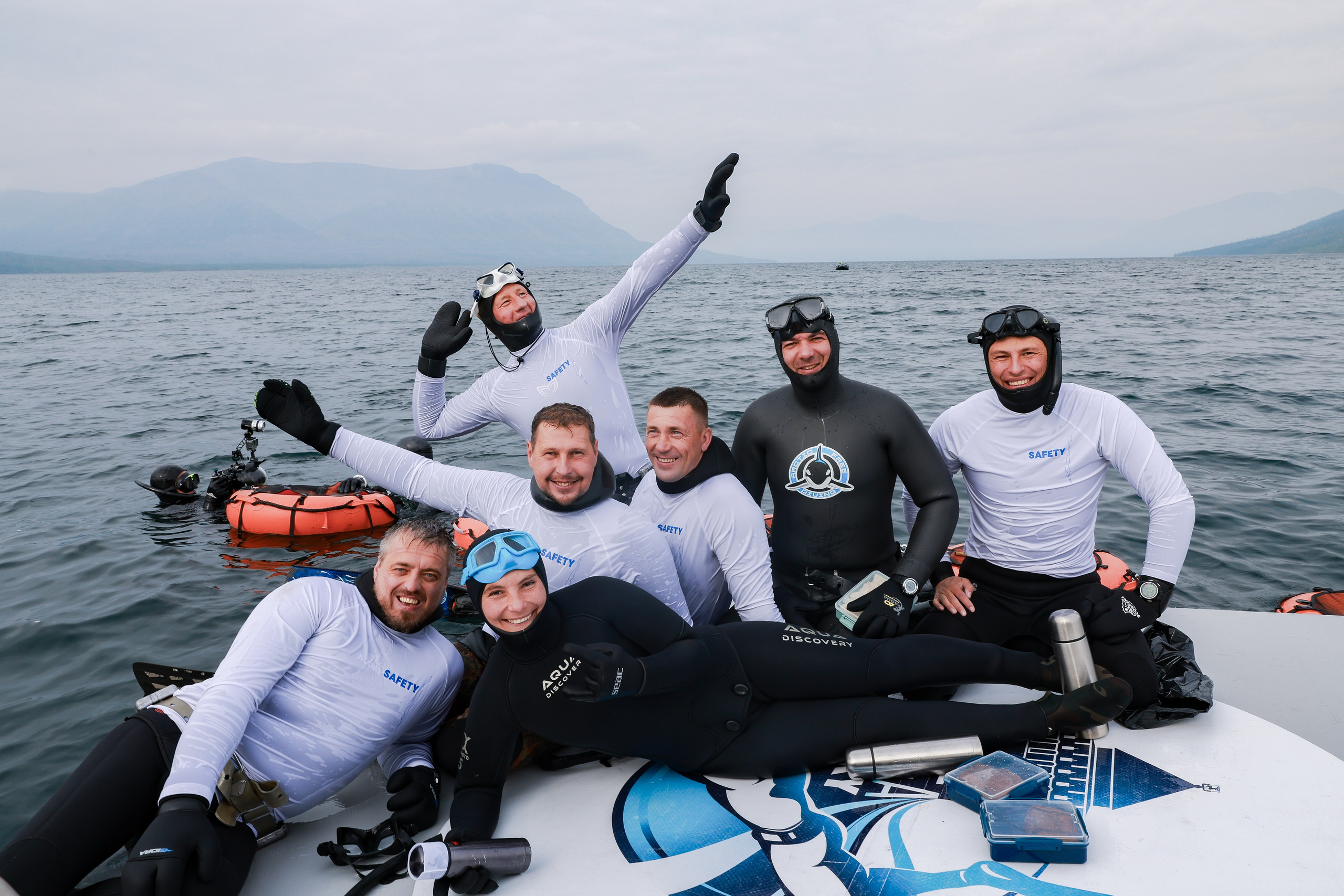 Фестиваль по фридайвингу «Глубина Путорана». Спортивный репортажный фотограф Казань Нафис Сиразетдинов