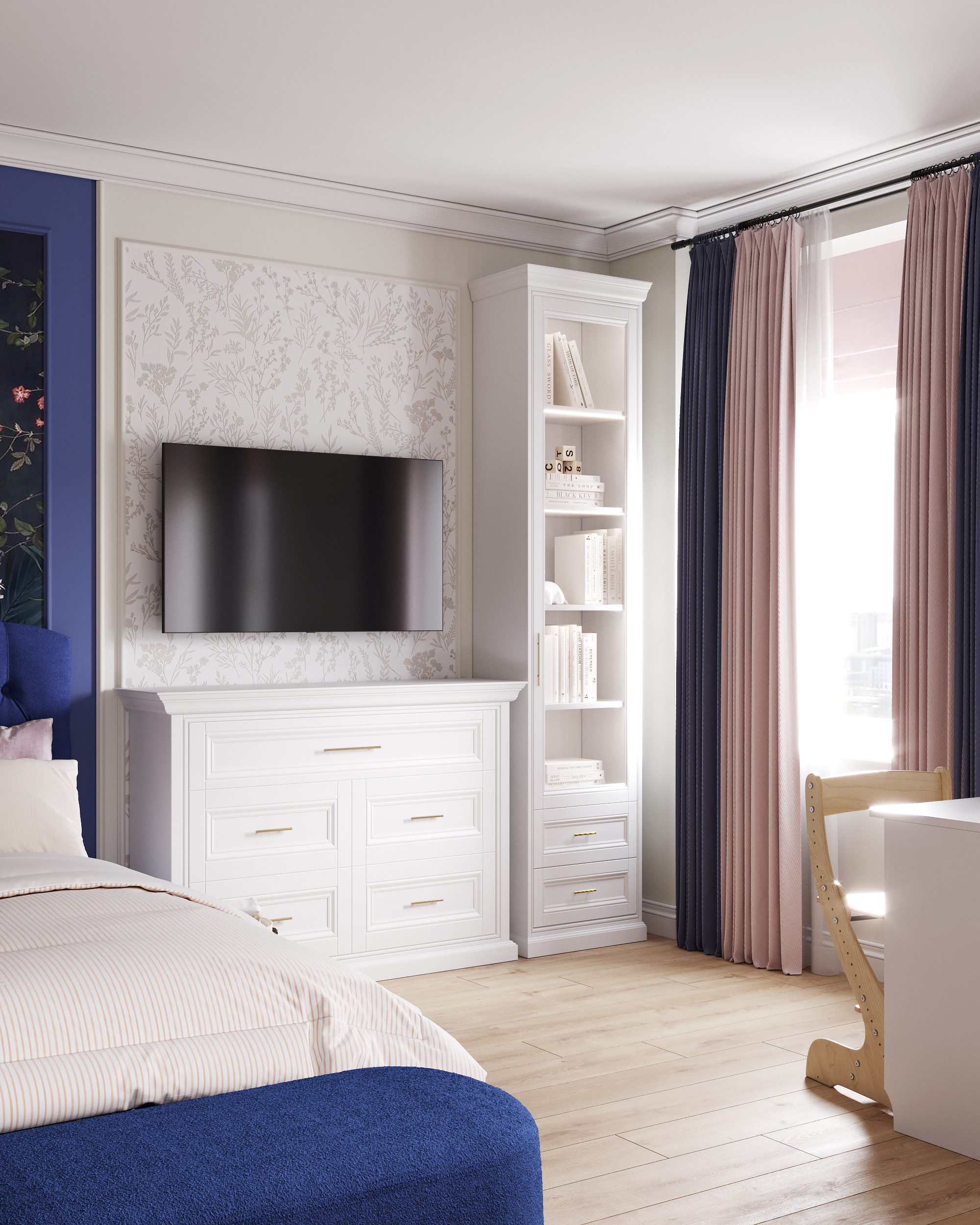 Children room Avangardnaya. Дизайн интерьера | 3D визуализация | Миланская Марина