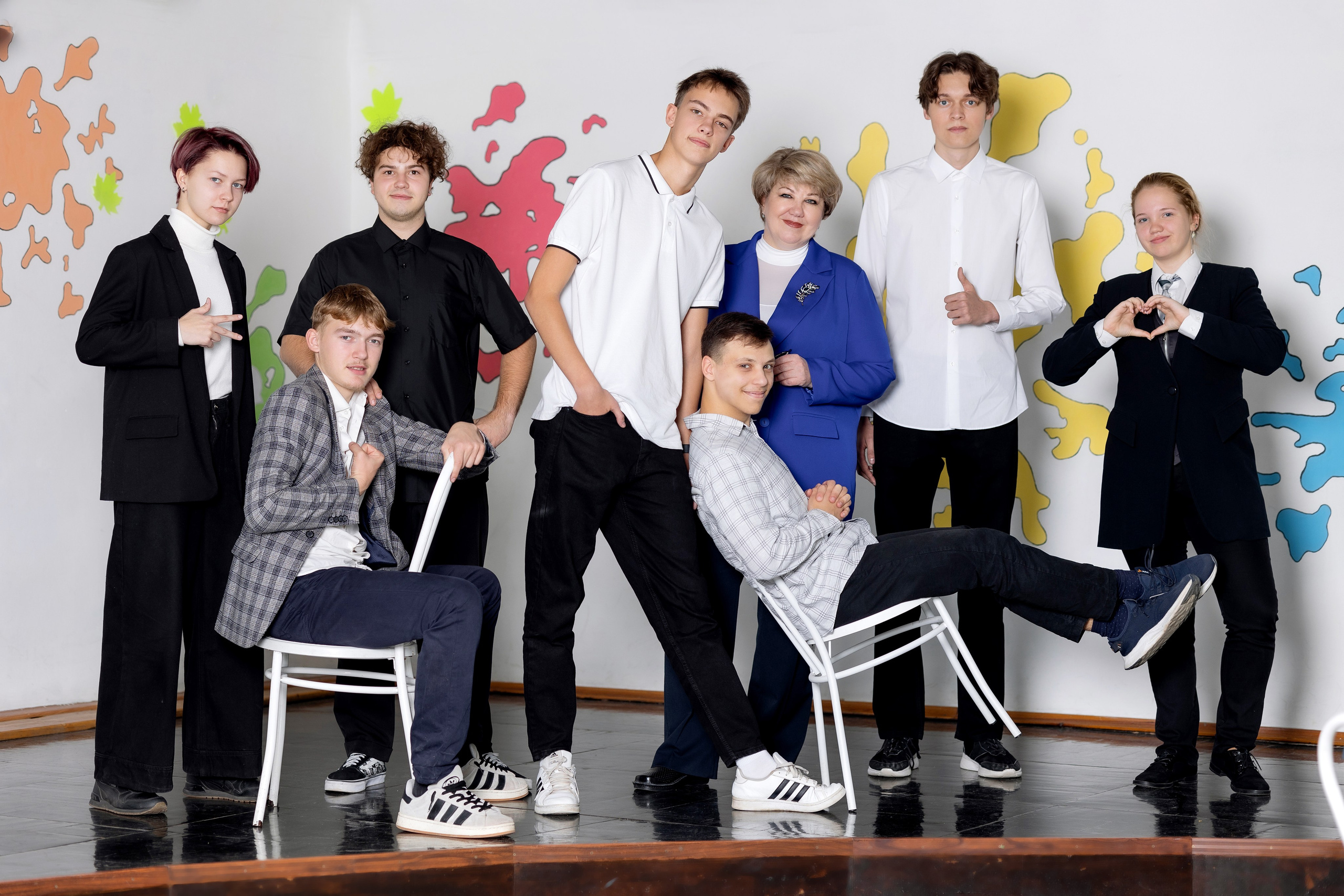 Гимназия Новоскул. Выпускные альбомы. Школьный и семейный фотограф Виктория Игнатьева