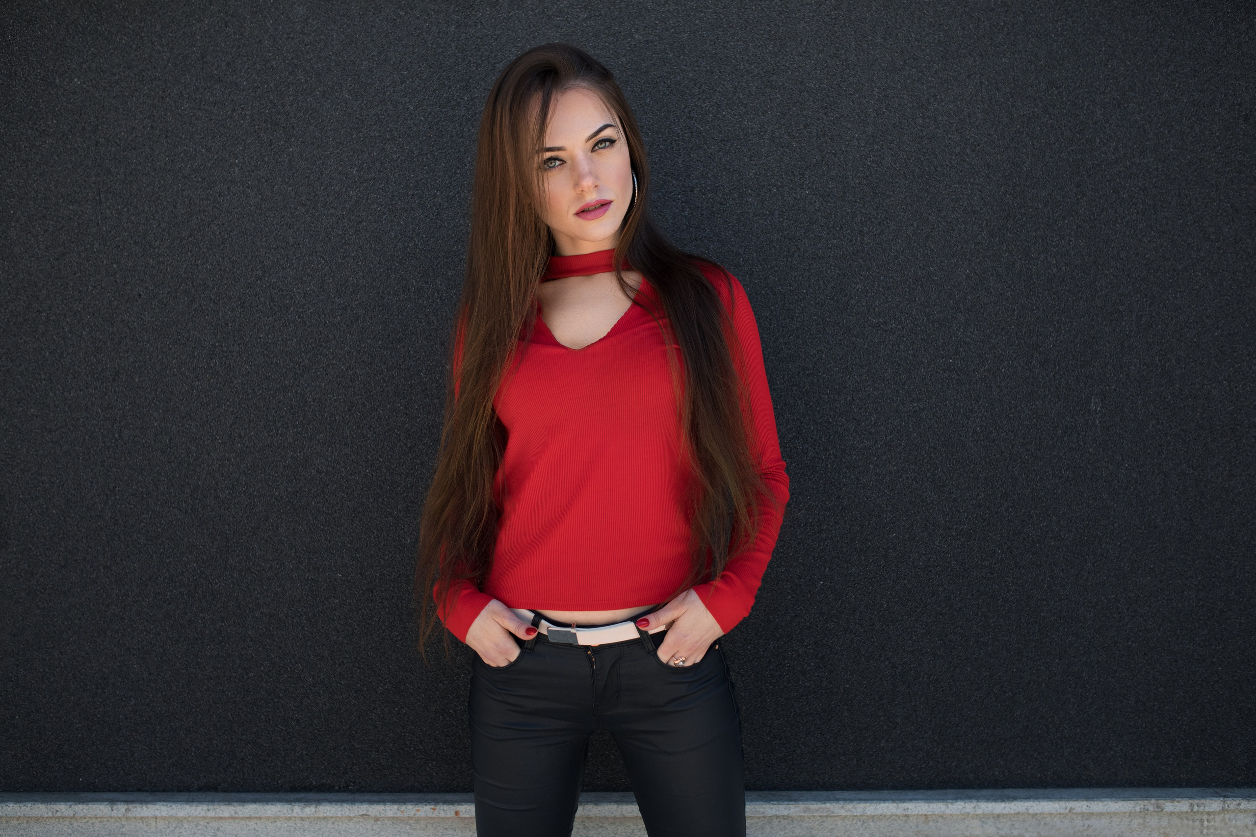 Весенняя съемка с Екатериной в парке и на улицах города для «себя»