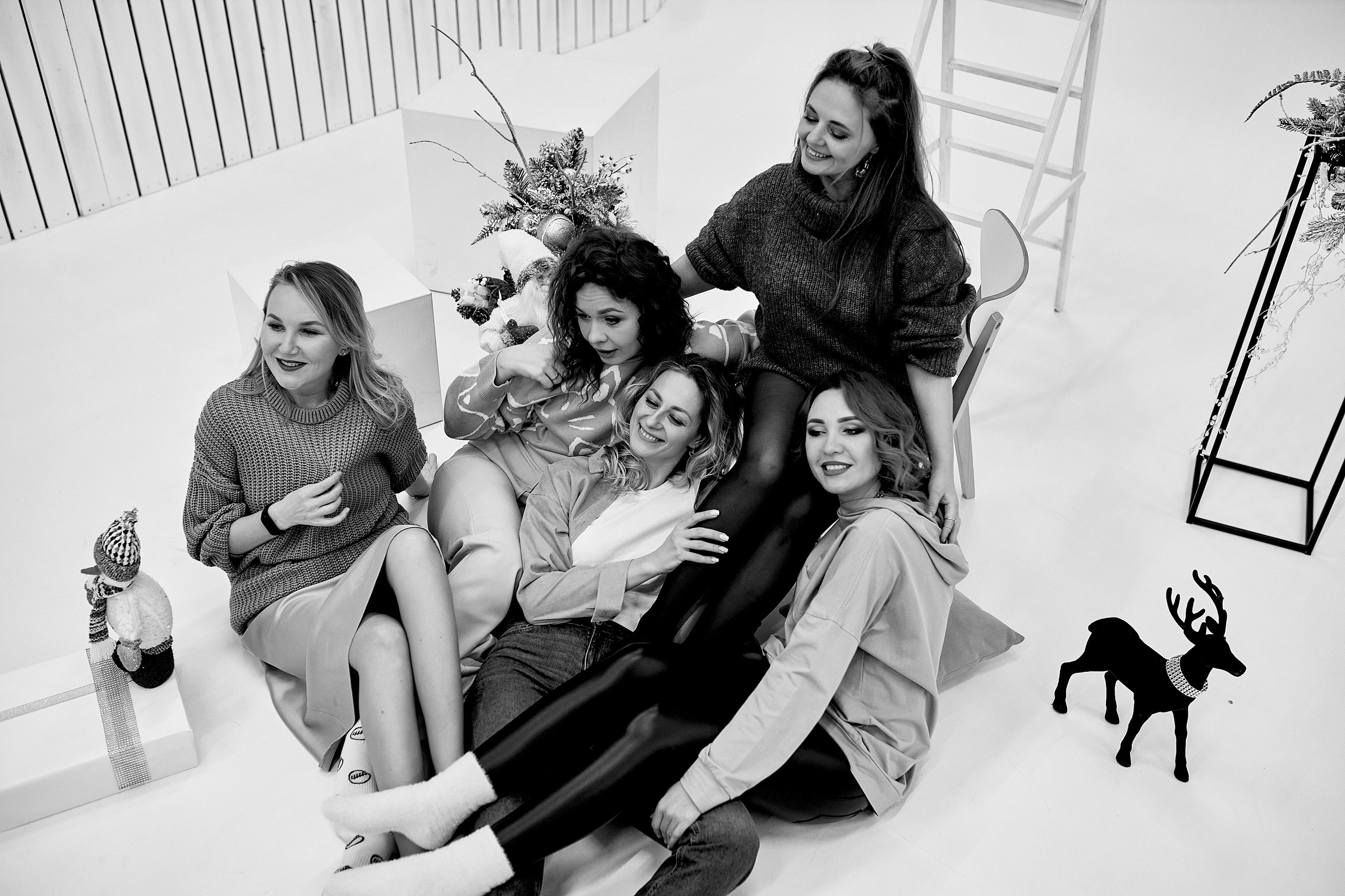 Групповые студийные портреты. Семейный и репортажной фотограф в Красноярске и Москве Виктор Бабинцев