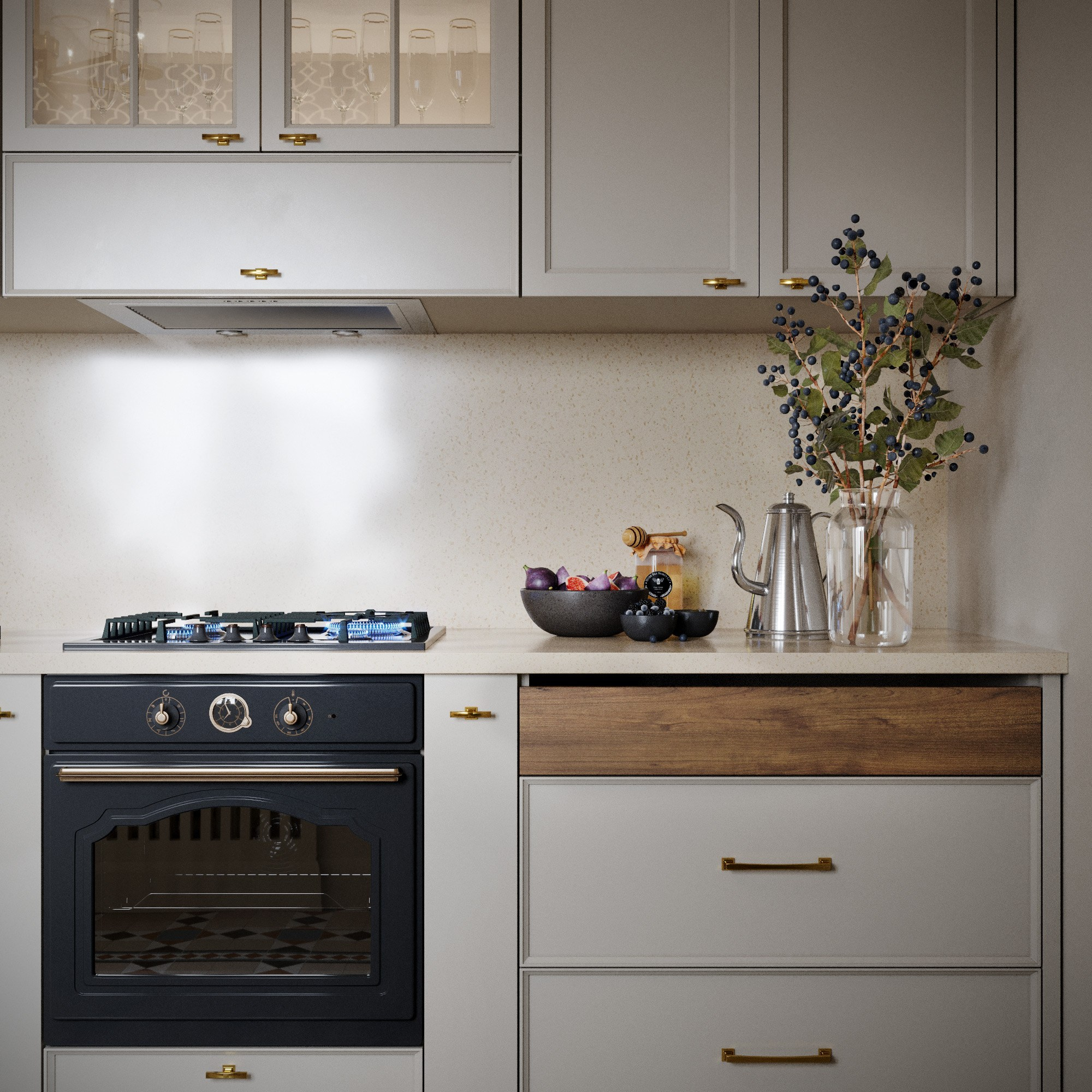 Частный дом 160 кв. м. село «Возрождение» г. Геленджик. Дизайн интерьеров, строительство, ремонт домов и квартир в Геленджике