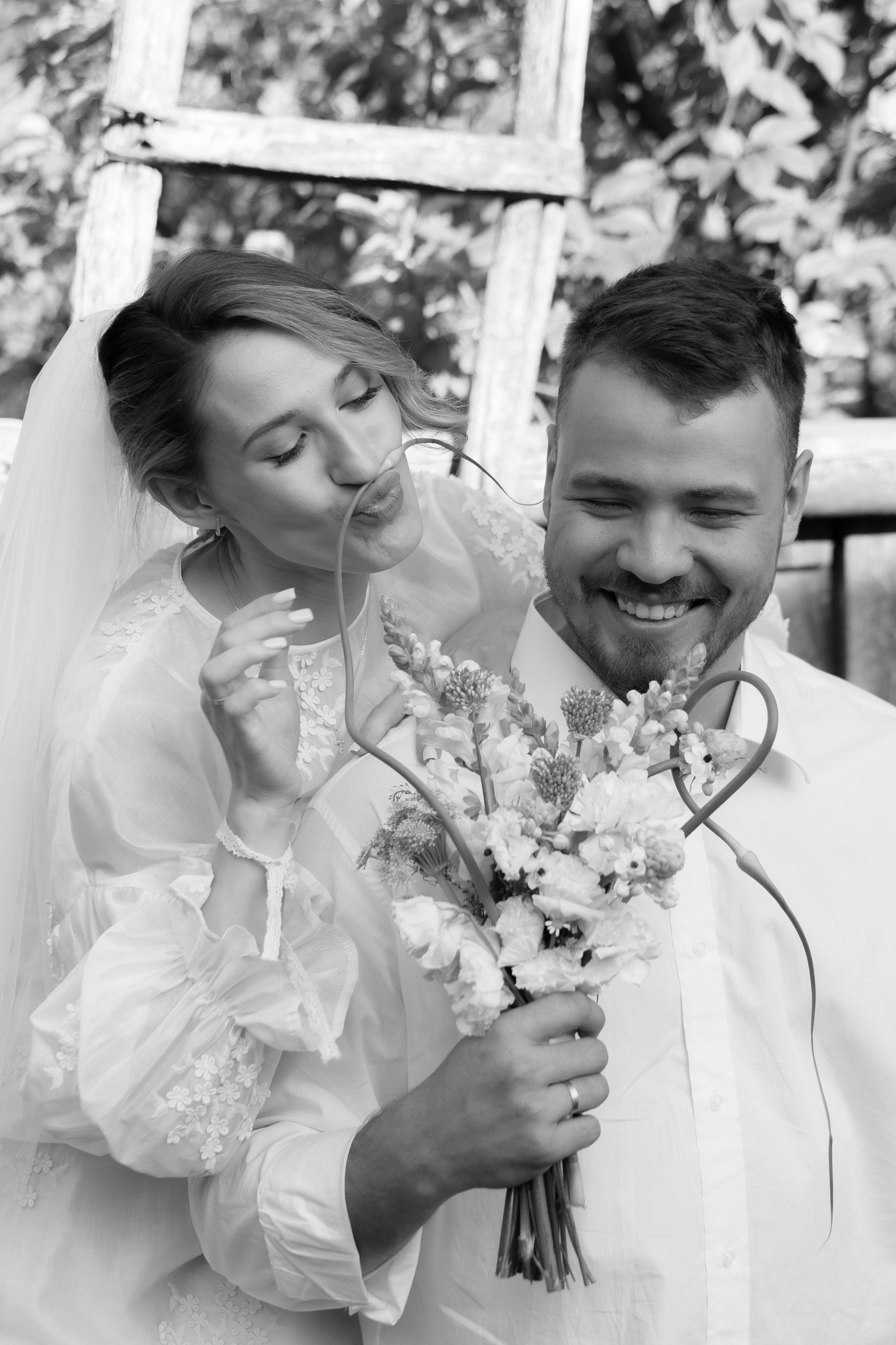 Диана и Саша, свадьба на даче. Фотограф любви в городе Казань