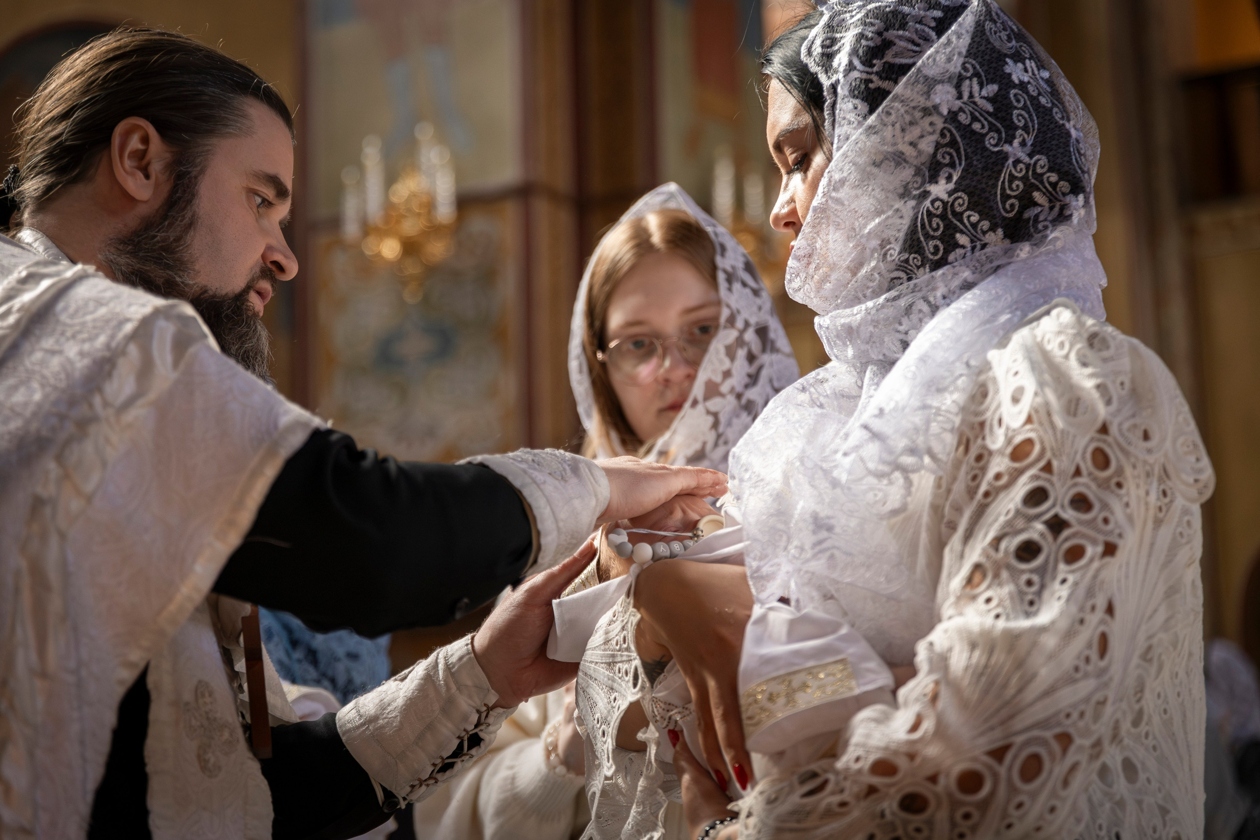 Крещение Андрея. ТОП Фотограф на Крещение и Венчание Железногорск Алексей Мещеряков