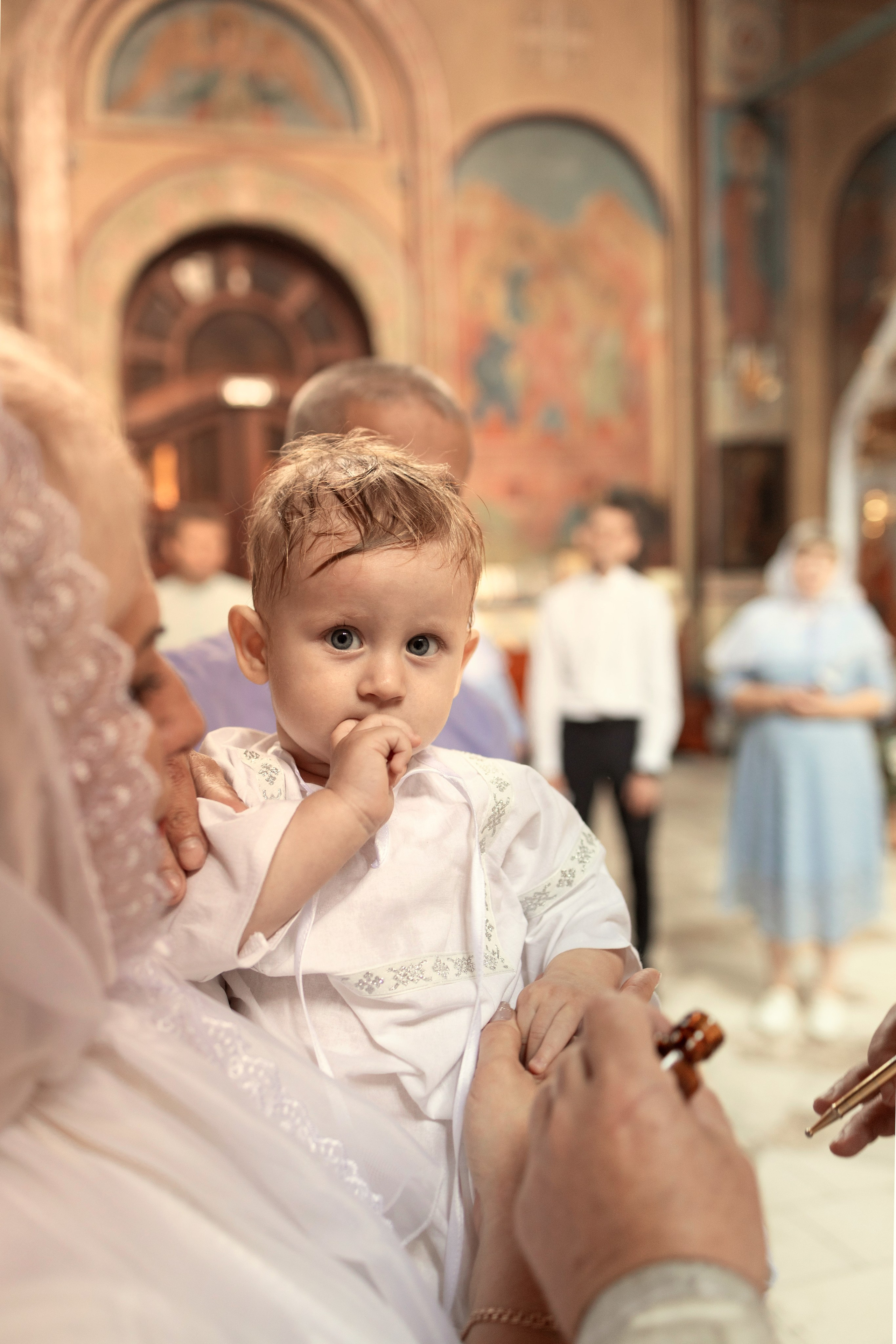 Крещение Виктора. ТОП Фотограф на Крещение и Венчание Железногорск Алексей Мещеряков