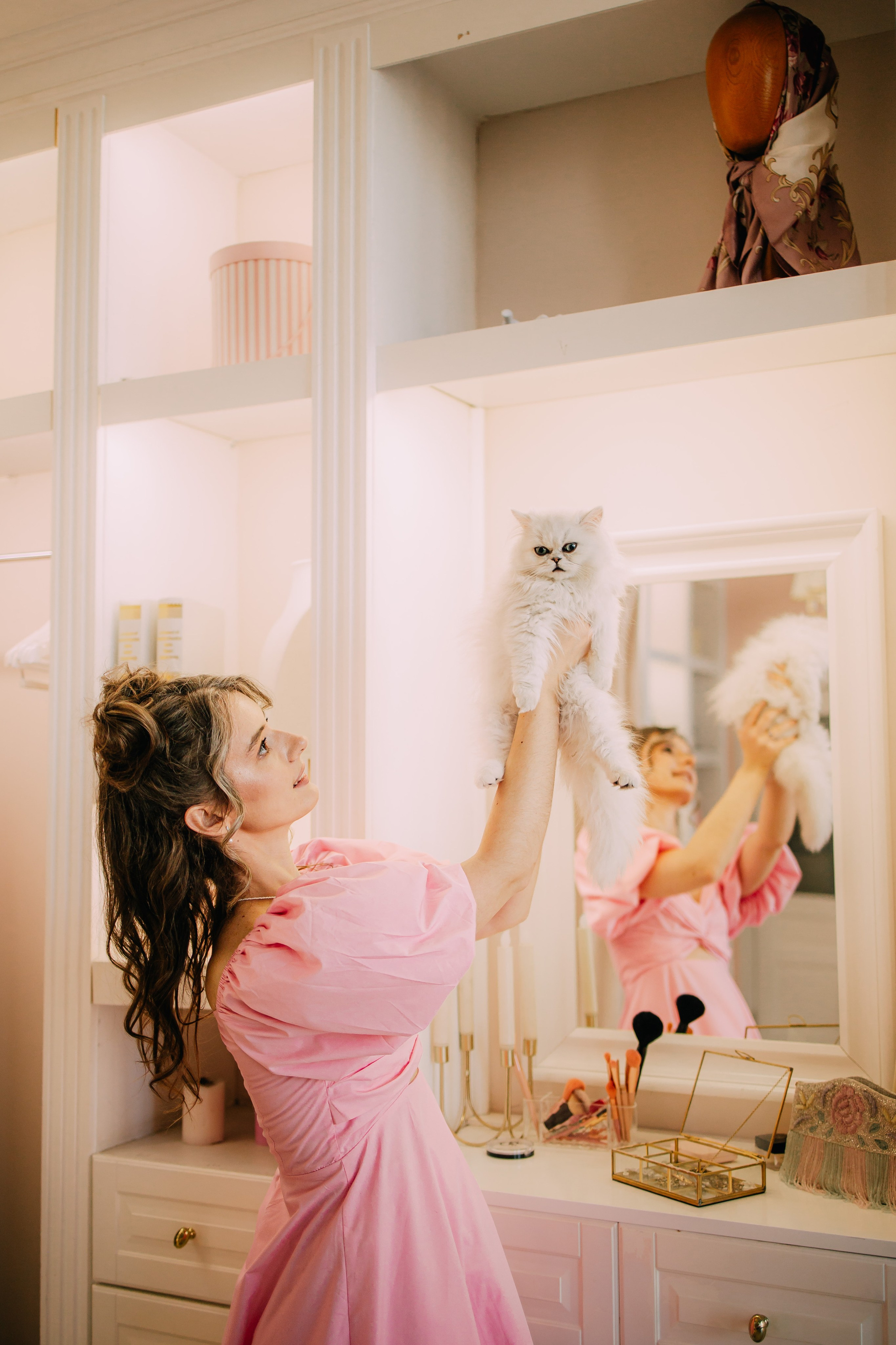 Султан, Мэй Мэй и Шанталь и их семья