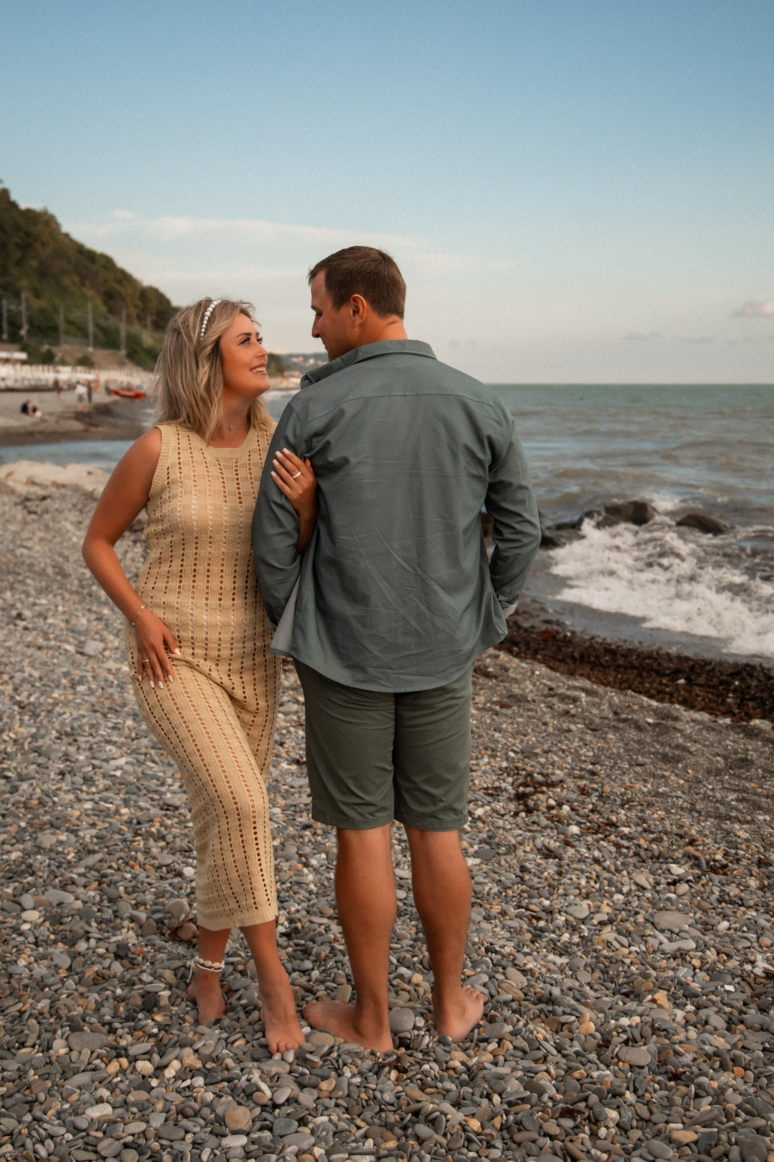 Прогулка у моря с мужем. Семейный фотограф в Сочи, Лоо, Дагомысе, Вардане Кучумова Олеся