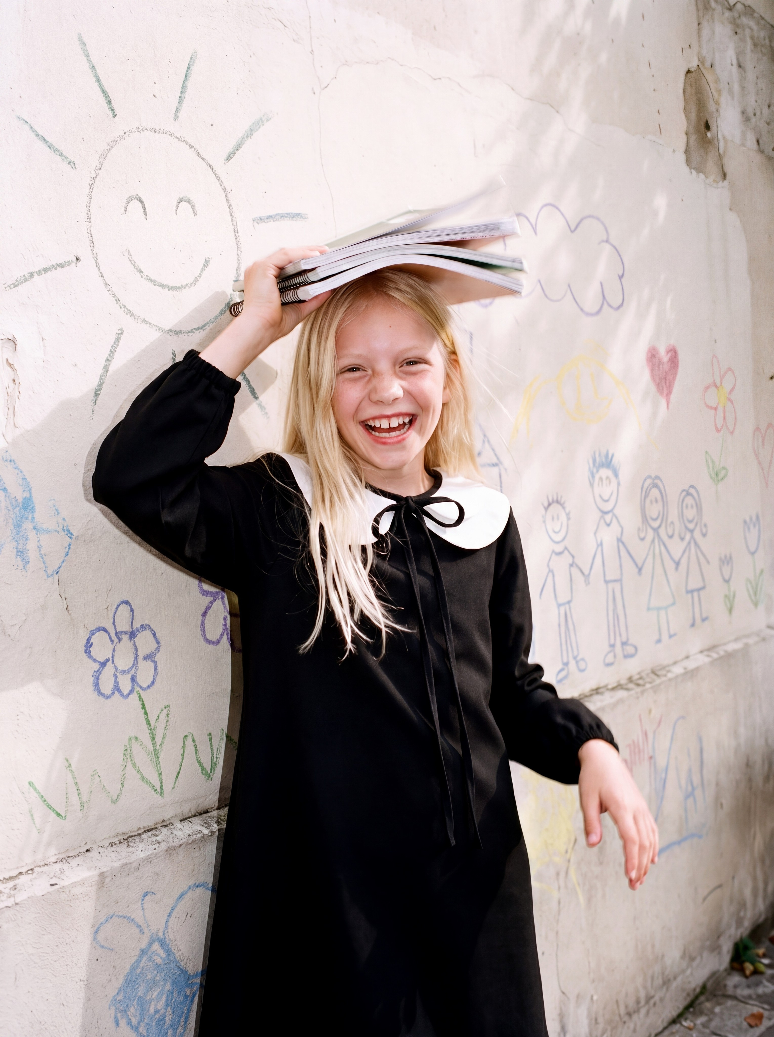 AI campaign for kids wear brand «Mimi Book». Глухова Елизавета — 3Д визуализатор & дизайнер интерьеров