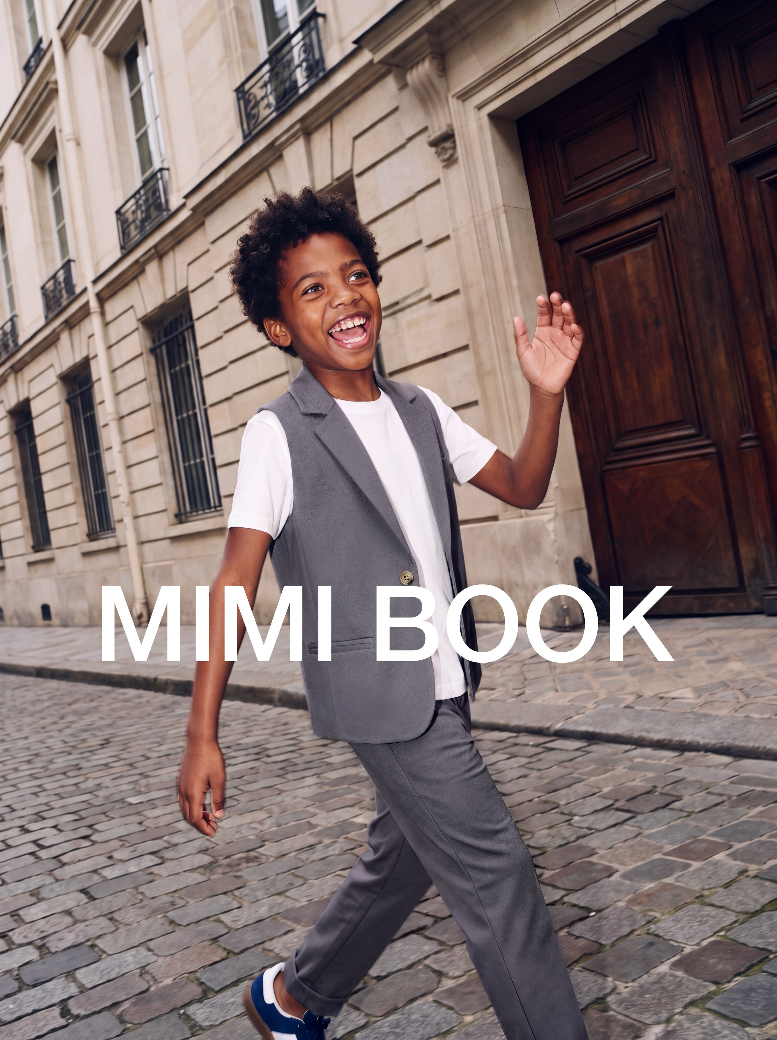 AI campaign for kids wear brand «Mimi Book». Глухова Елизавета — 3Д визуализатор & дизайнер интерьеров