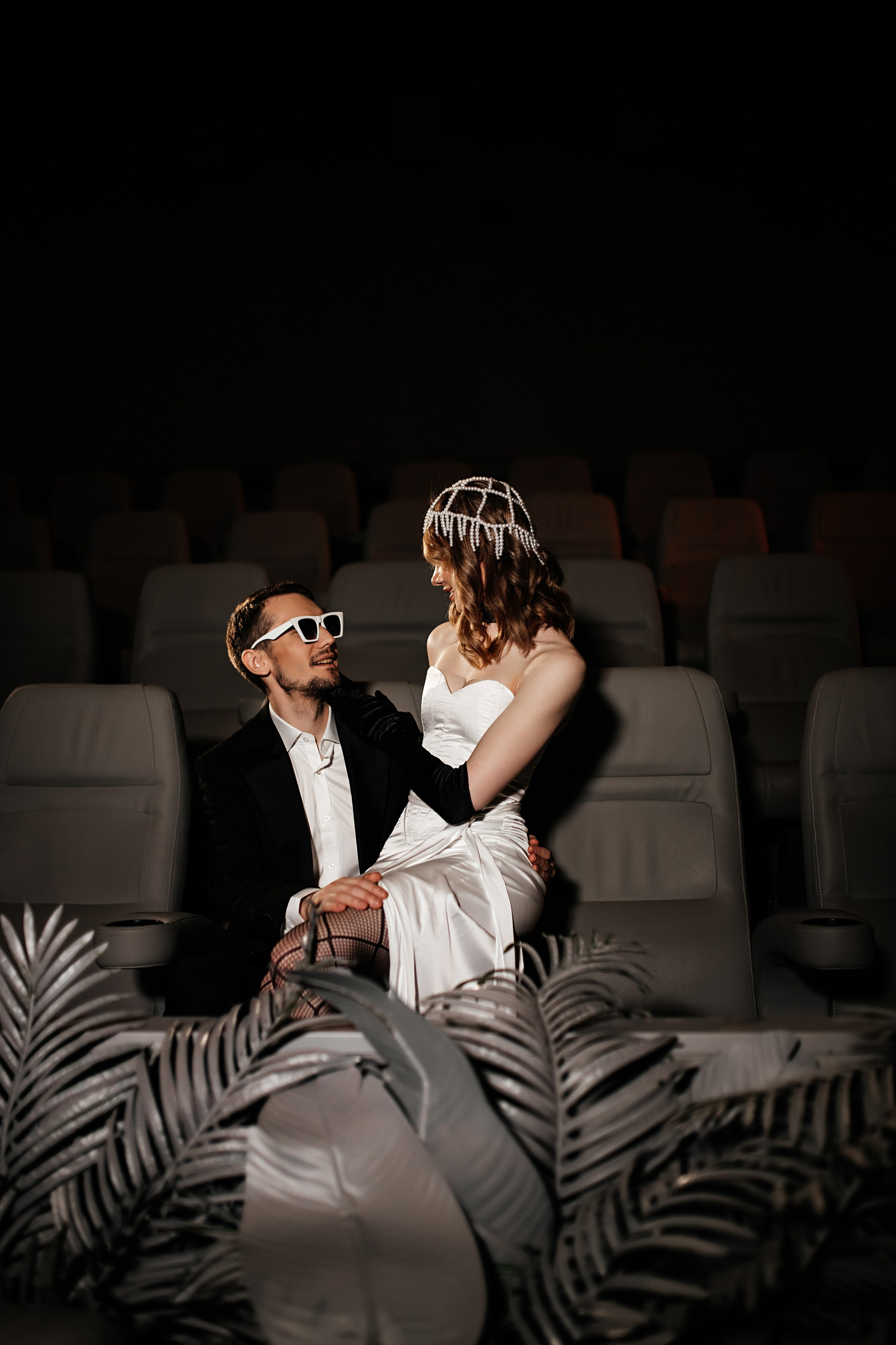 Свадьба в кинотеатре. Фотограф Санкт-Петербург Раднаева Юлия