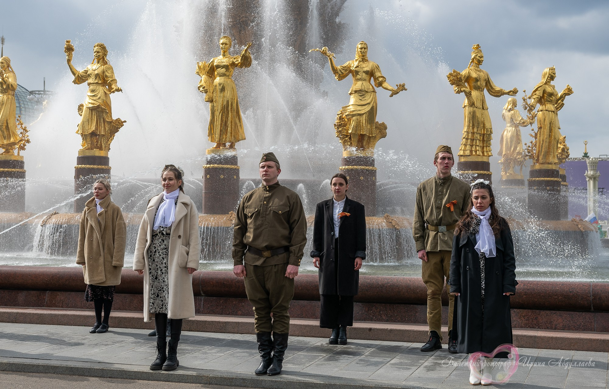 Флешмоб 9 мая Вальс победы ВДНХ