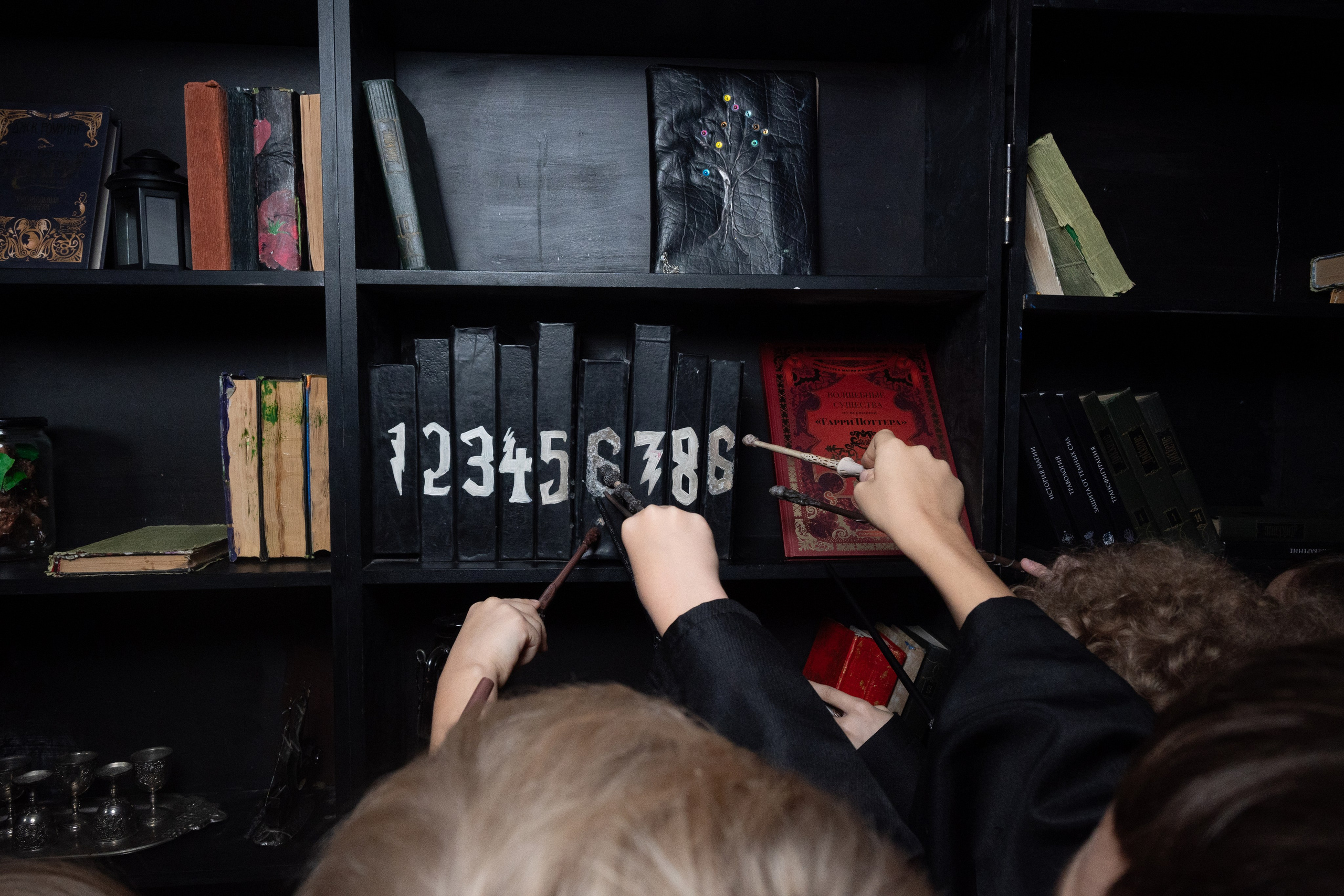 День рождения ребенка в «Подземелье Слизерин». Фотограф мероприятий в Москве