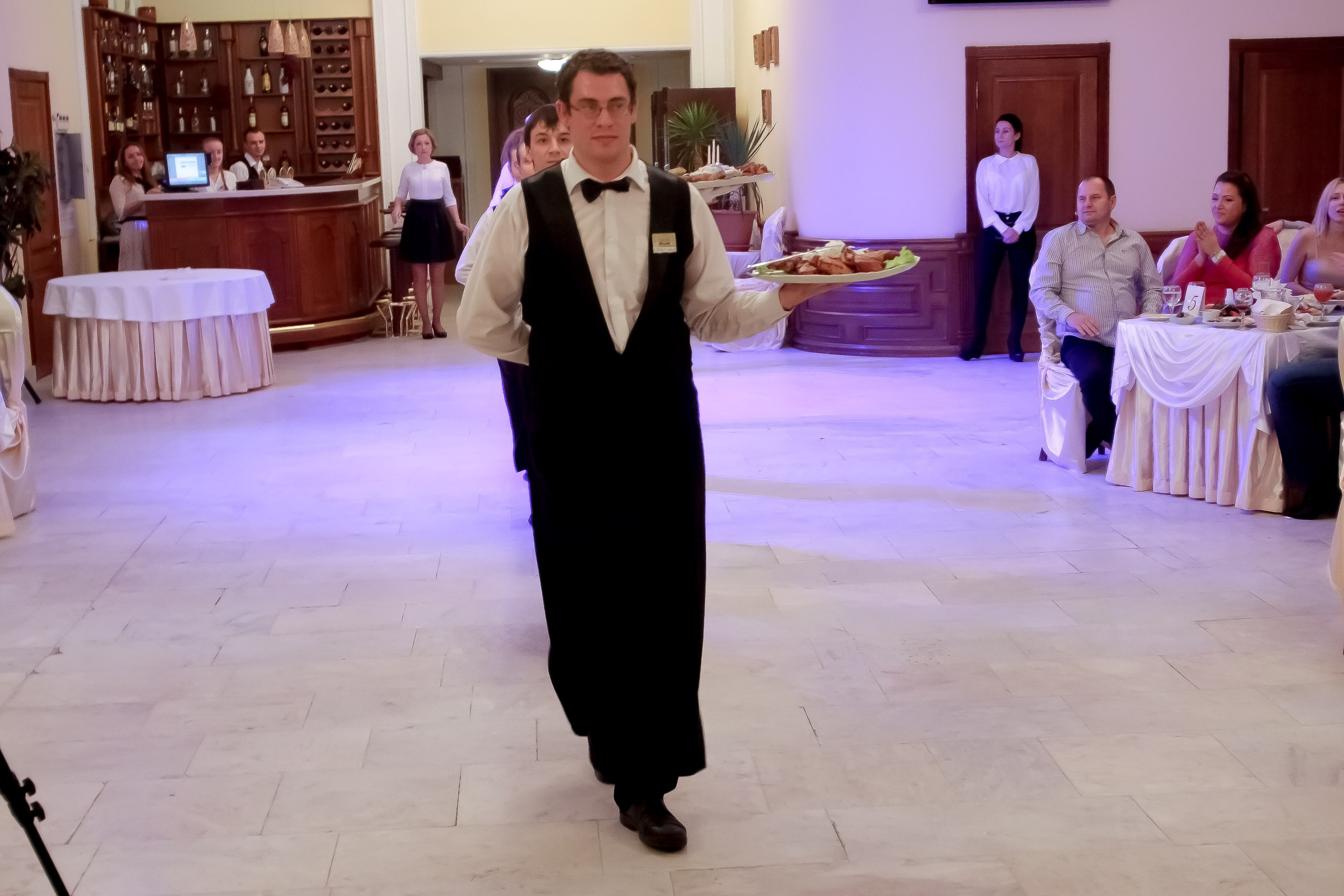 Банкет/Banquet. Максим Матвийченко и Виктория Басова профессионалы своего дела