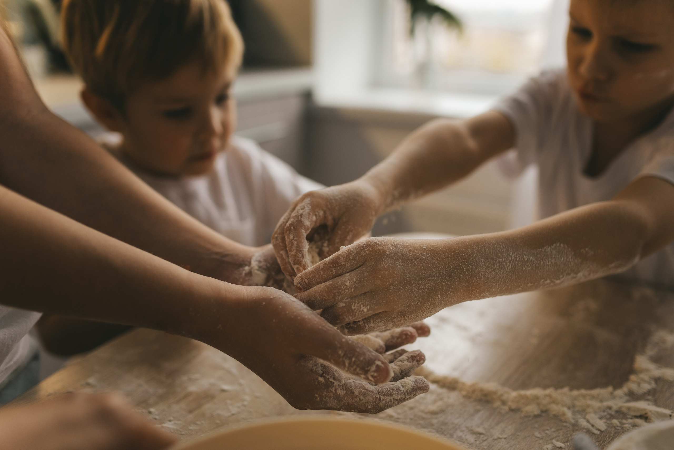 Готовим печеньки. Семейный и детский фотограф и видеограф в Москве, Дрокина Наталья