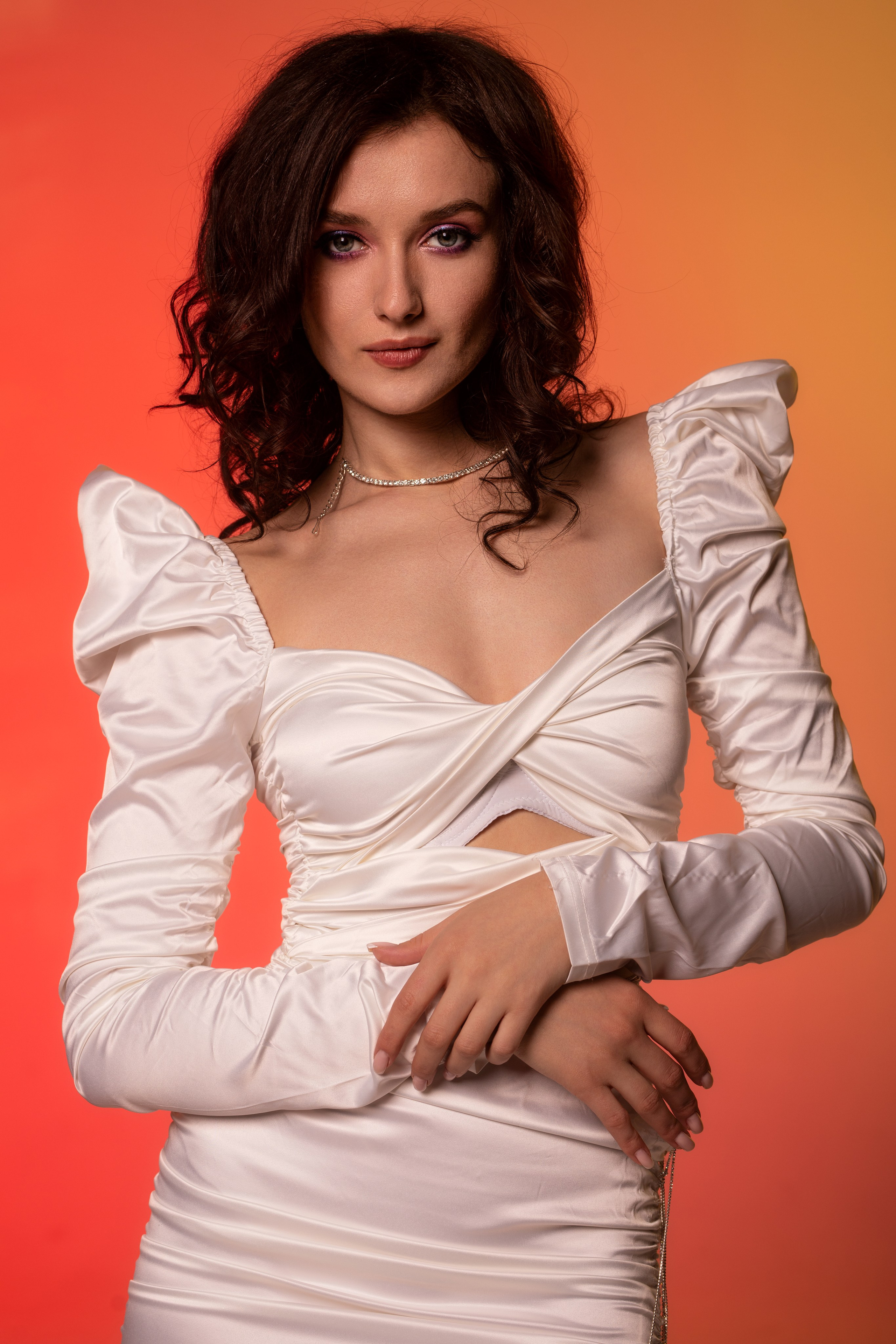 Съемка в студии на циклораме с Анастасией для «себя»