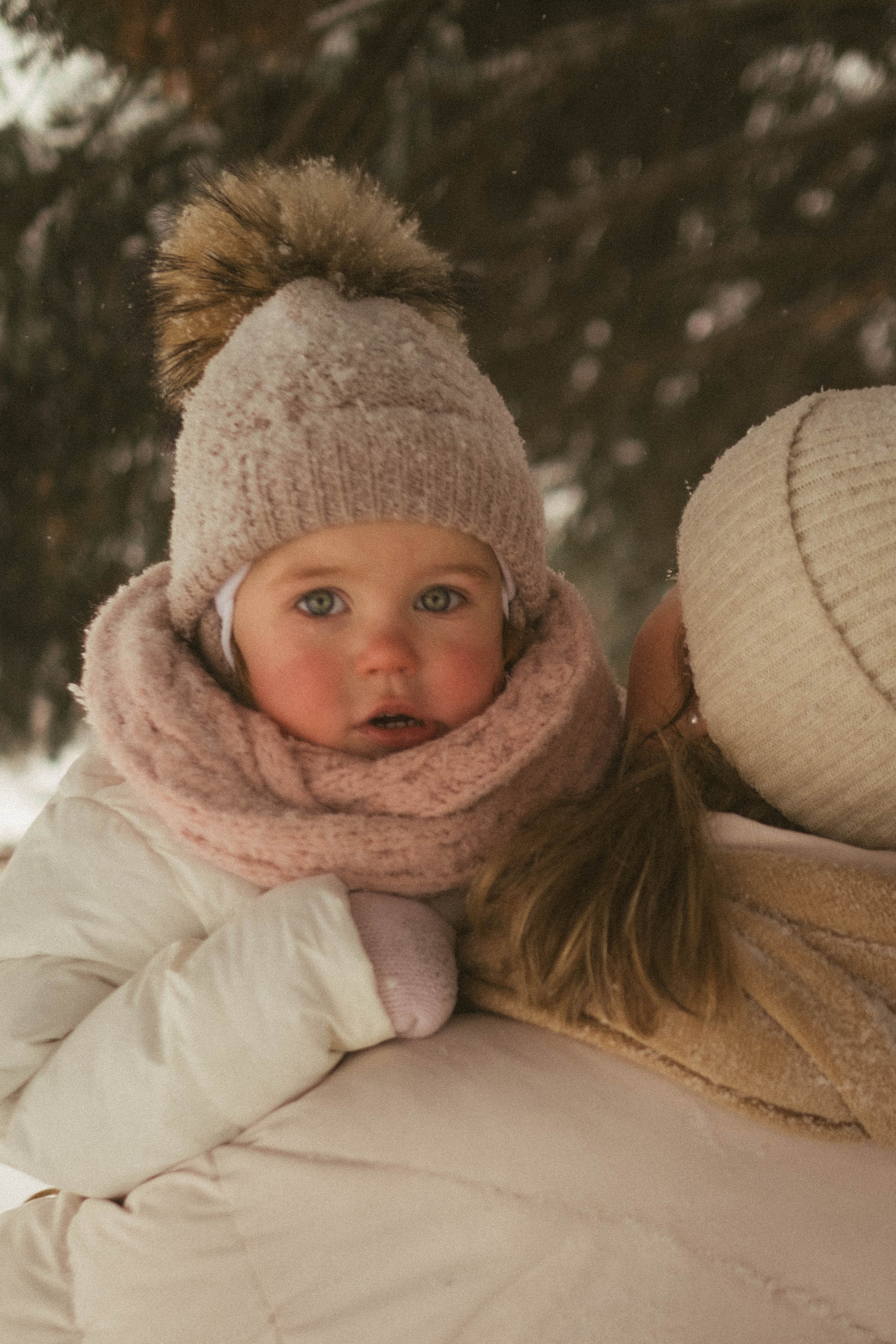 Зимняя прогулка Маргариты и Мариночки. Семейный фотограф в Санкт-Петербурге Дарья Косянчук