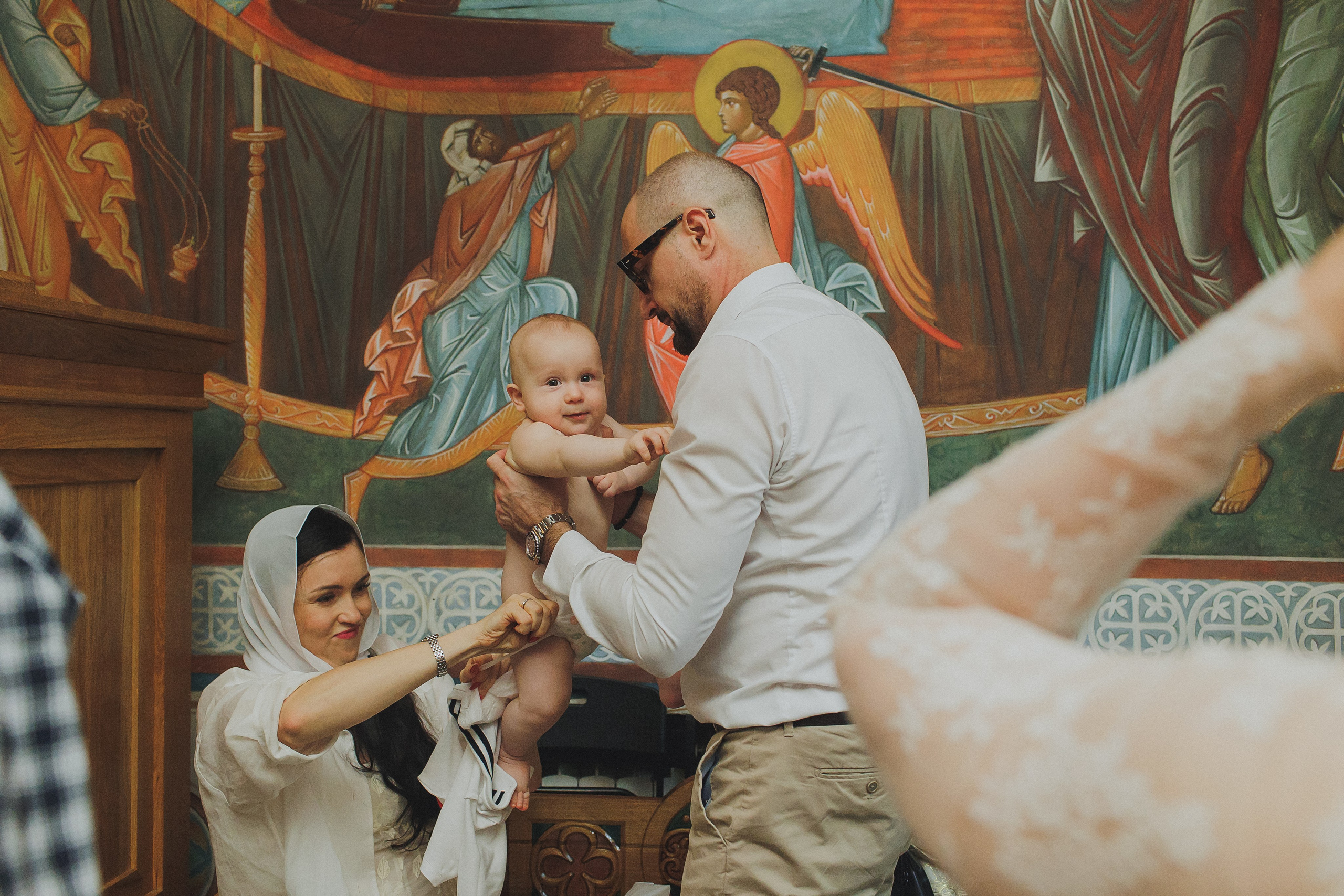 Таинство крещения в Люберцах и Москве. Фотограф в Москве и Люберцах Анна Ушакова