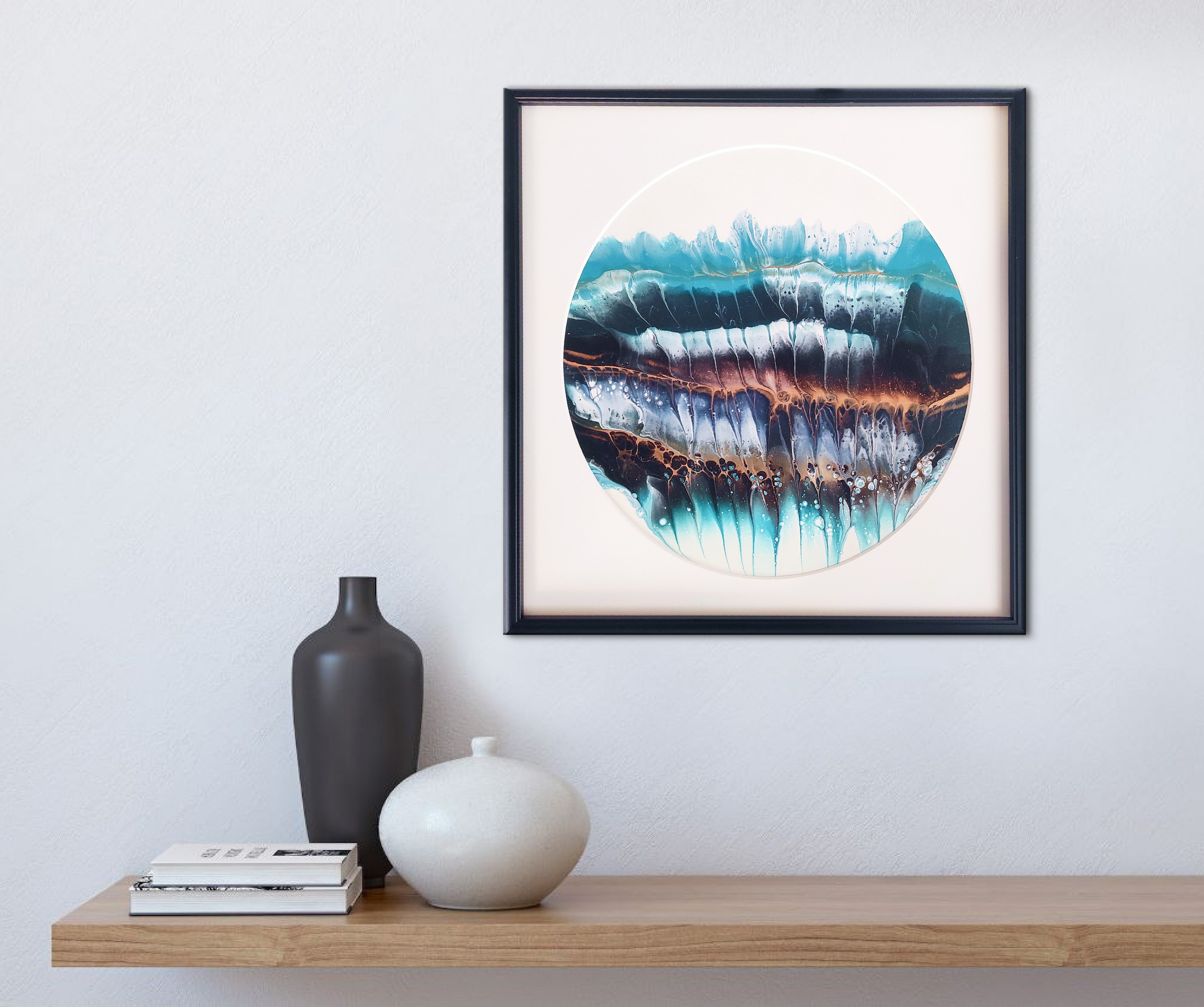 Абстракция. Художник Анастасия Кисткина, Петербург