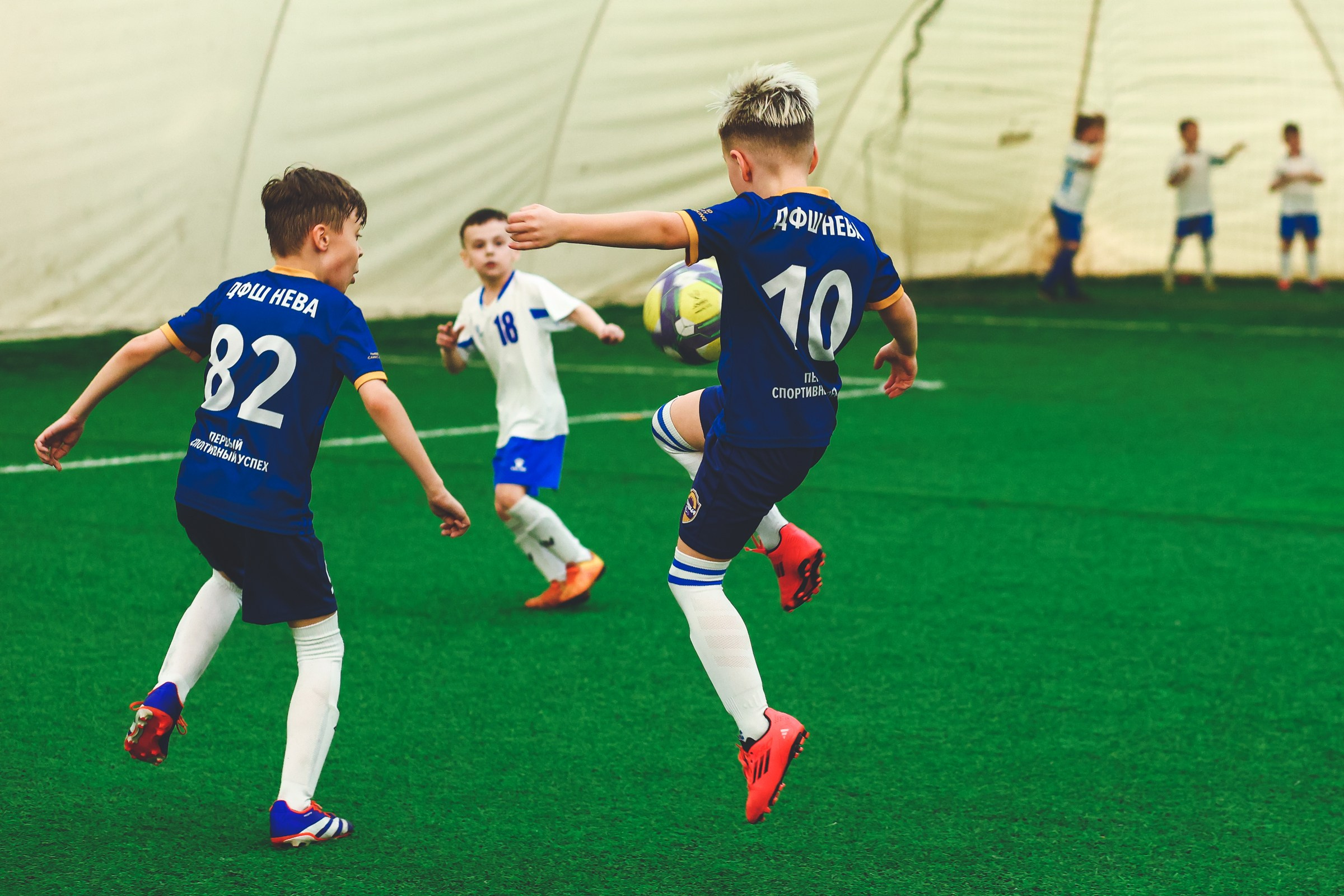 Детский футбол. Репортажный и портретный фотограф в Санкт-Петербурге Пчелинов Александр