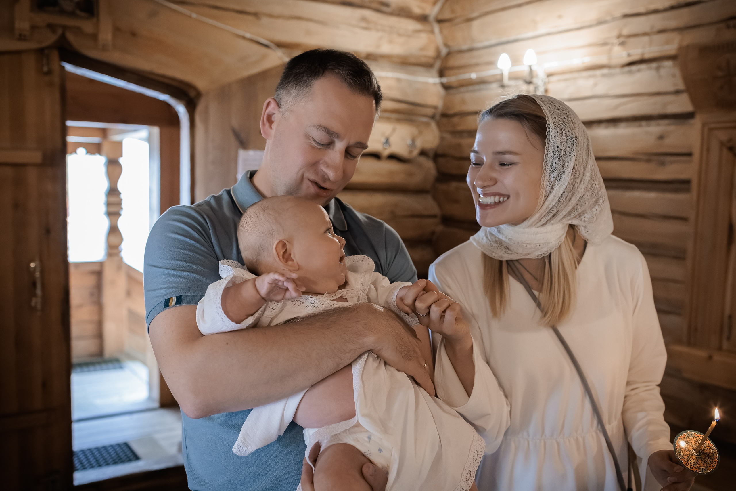 Крещение в Храме Успения Пресвятой Богородицы в Косино. Профессиональный фотограф в Москве и Мо Мария Шантарёва