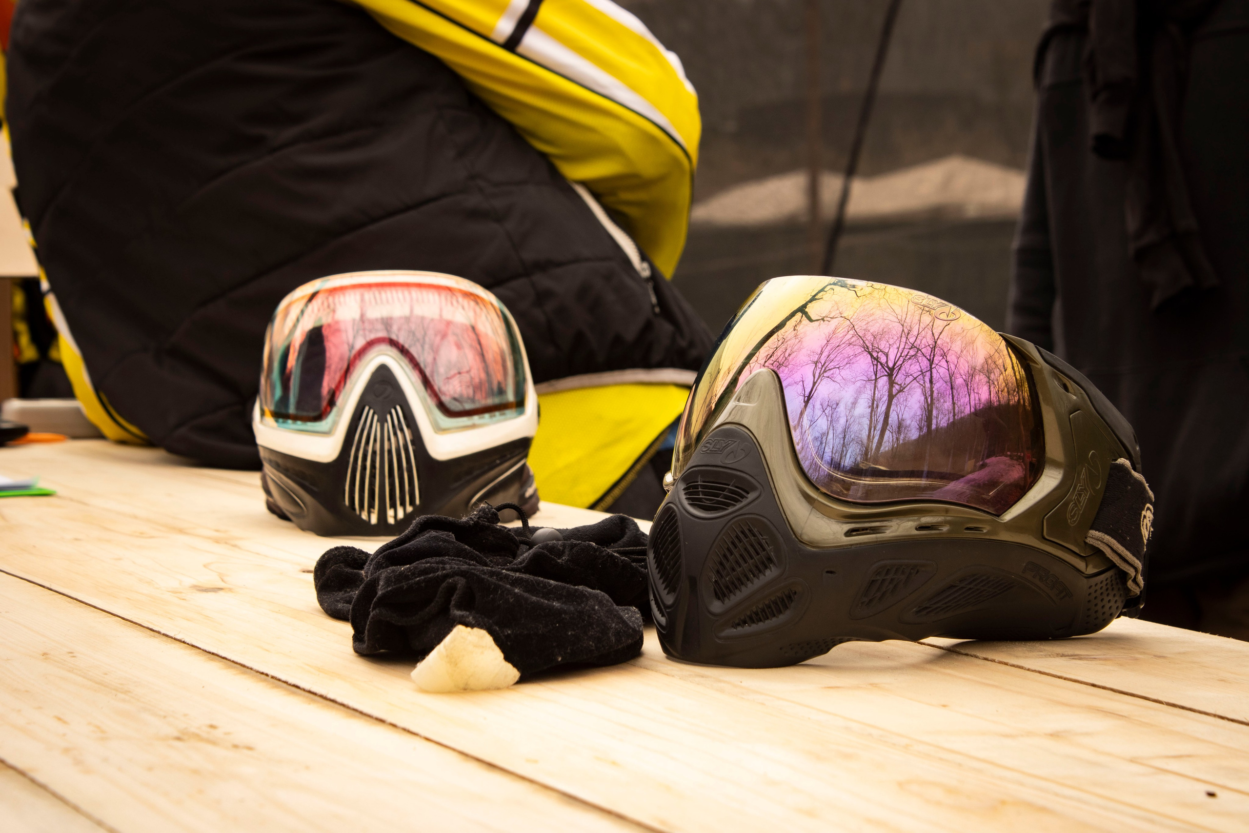 Турнир на кубок Федерации пейнтбола 6 апреля 2024 г. Фотограф г. Владивосток