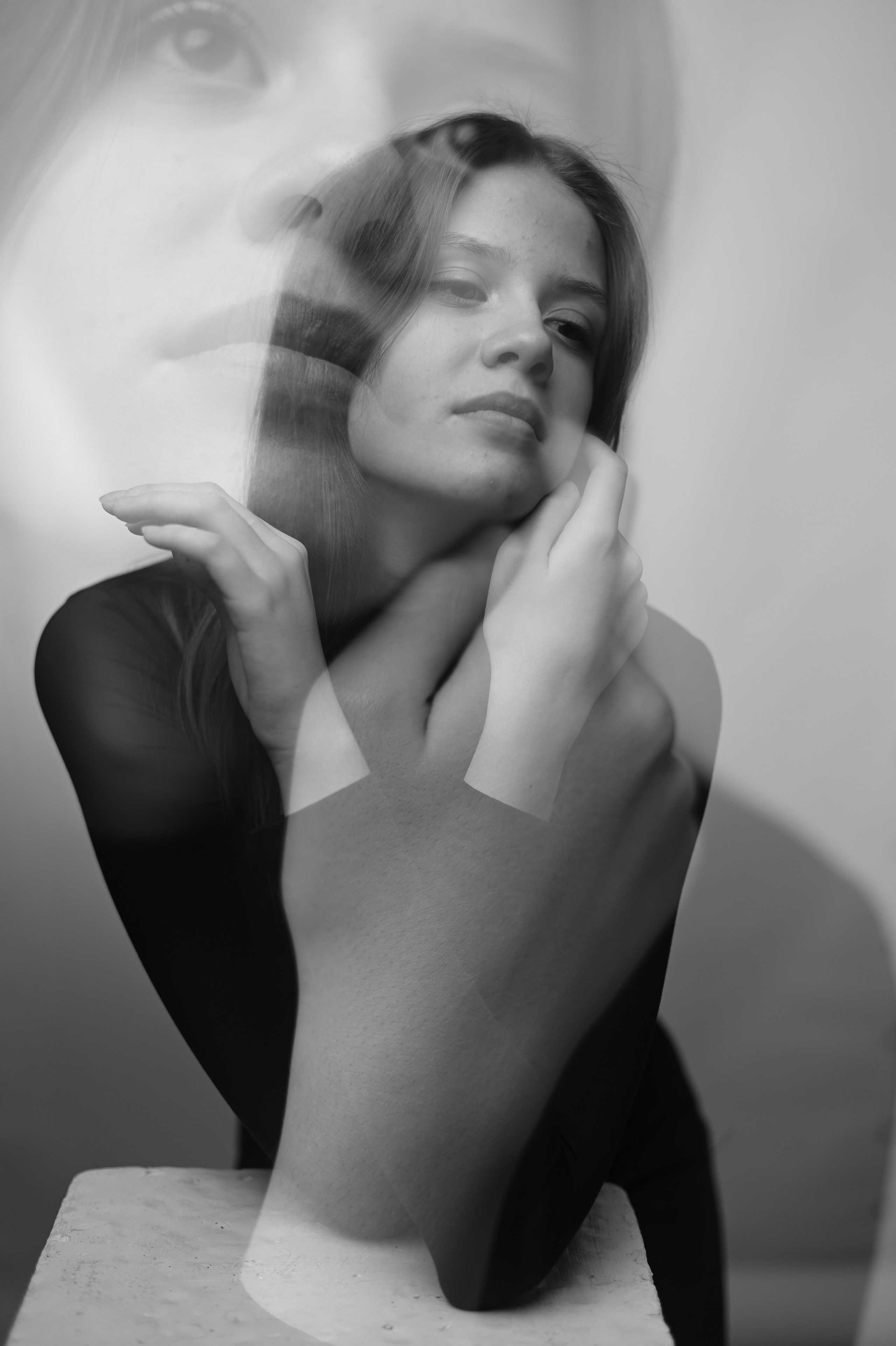 Портреты Black&White. Школьный фотограф Надежда Шамрай, креативные альбомы