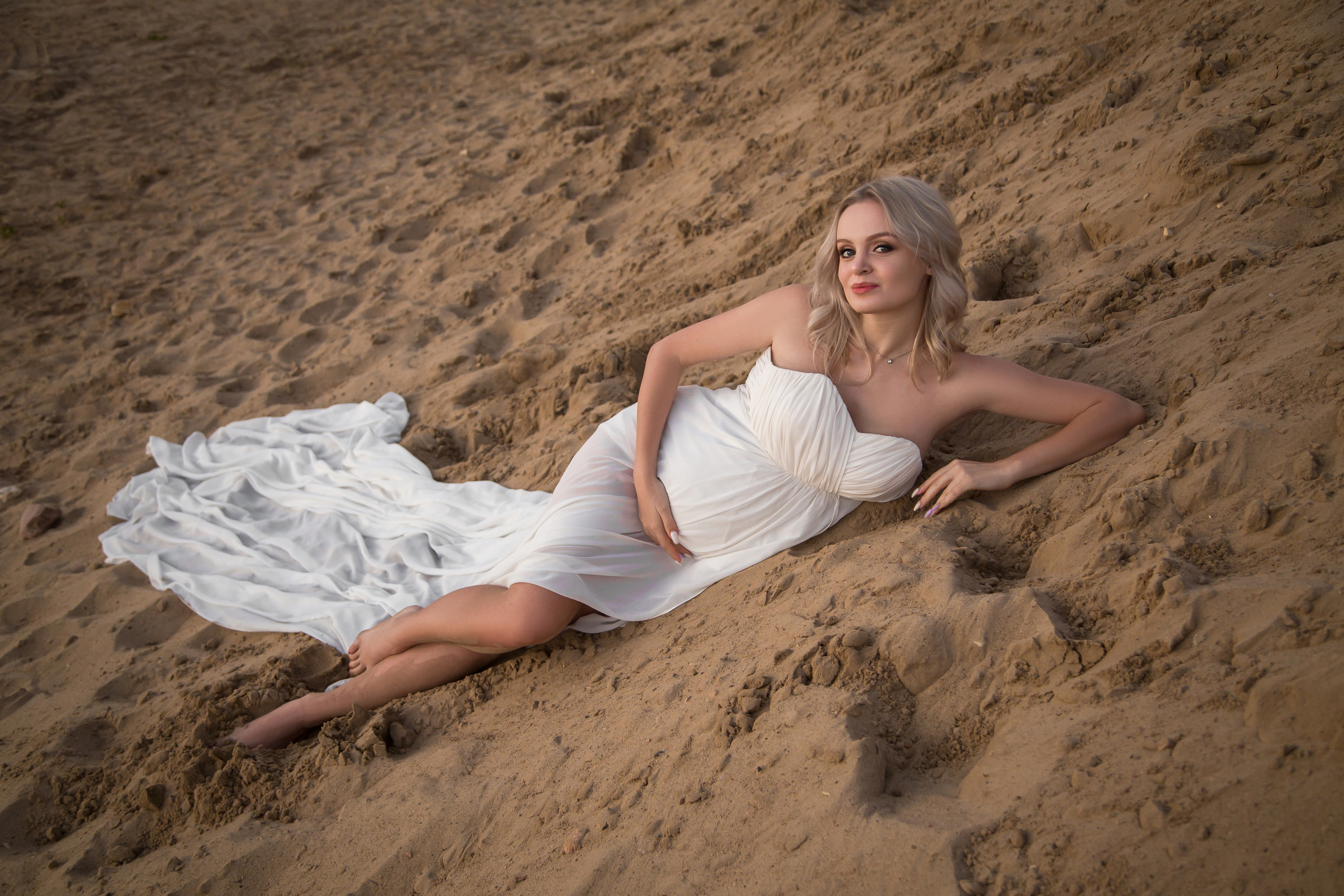 Съемка в песках. Семейный и женский фотограф в Москве Евгения Малина