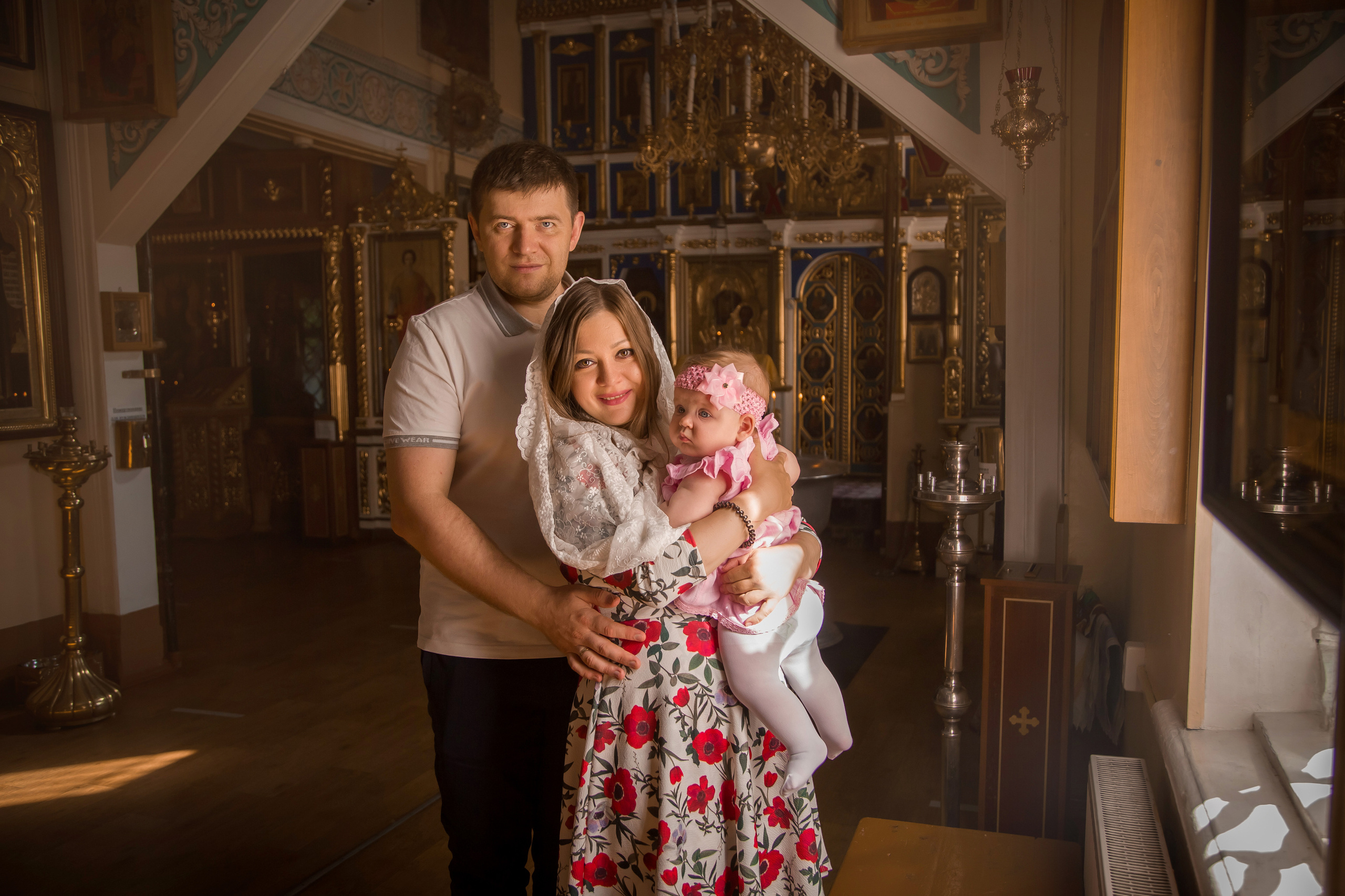 Крещение Анюты. Семейный и женский фотограф в Москве Евгения Малина