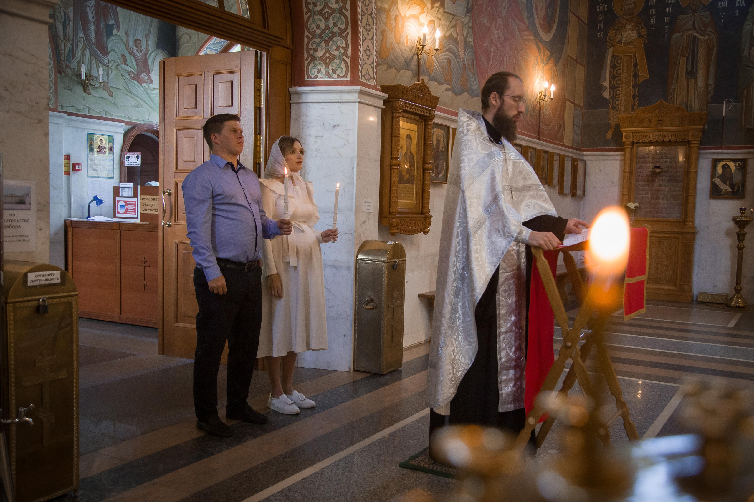 Венчание Артема и Юлии г. Королев. Семейный и женский фотограф в Москве Евгения Малина