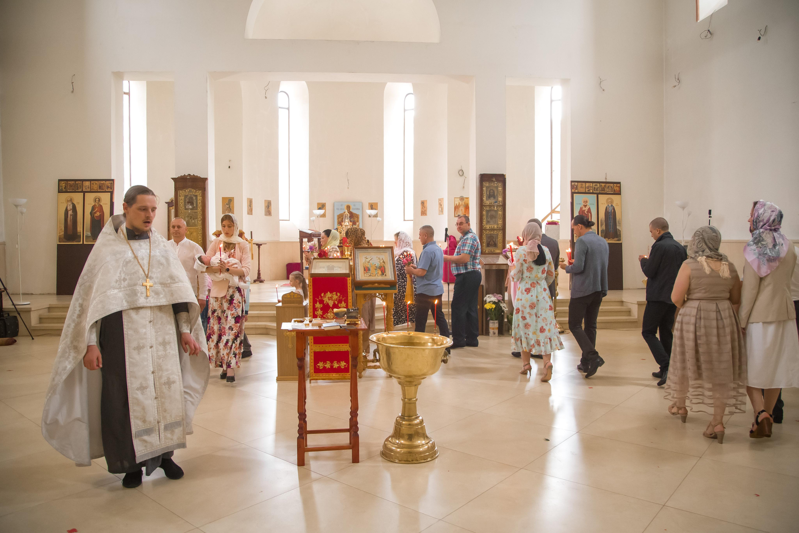 Крещение Фрязино. Семейный и женский фотограф в Москве Евгения Малина