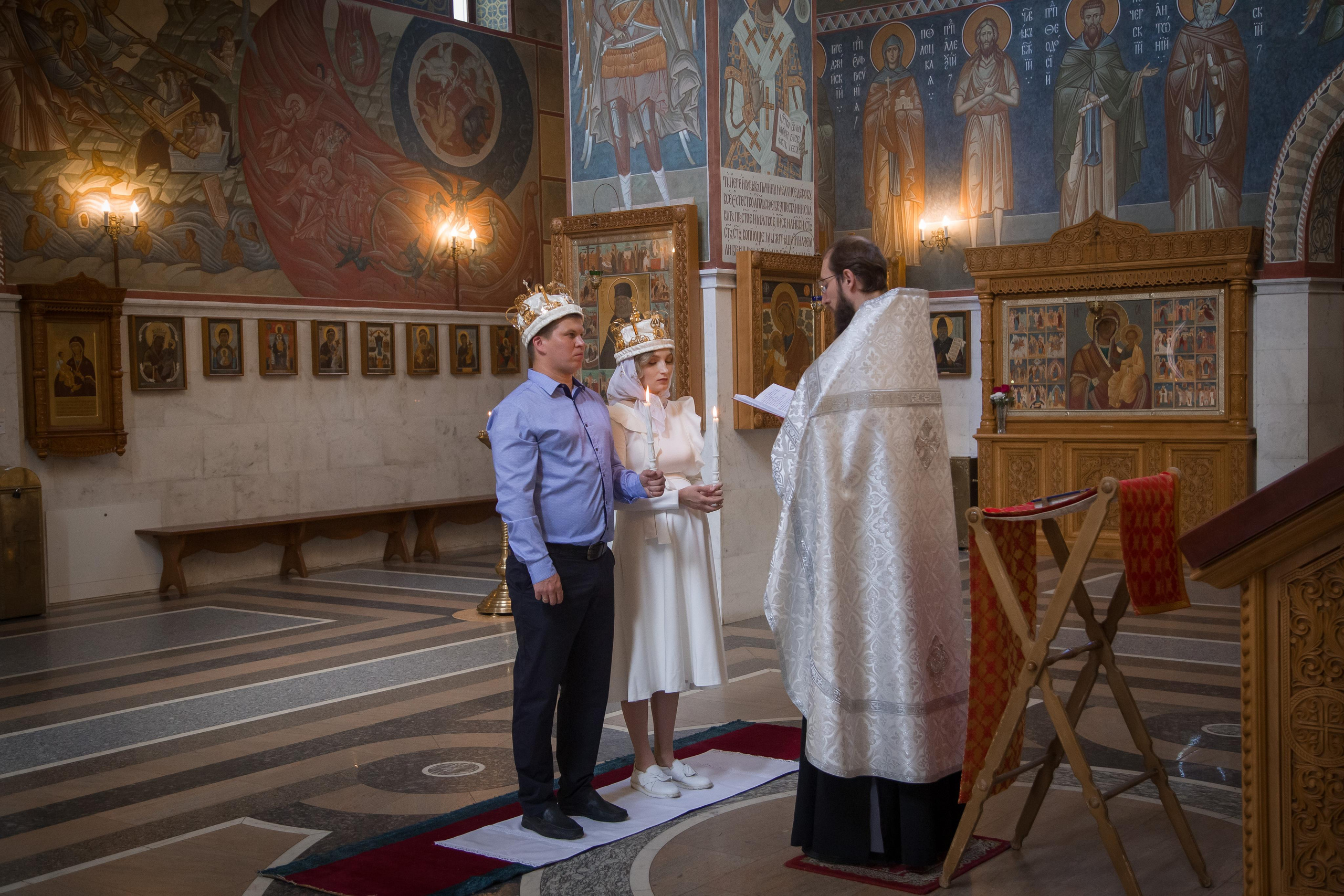 Венчание Артема и Юлии г. Королев. Семейный и женский фотограф в Москве Евгения Малина