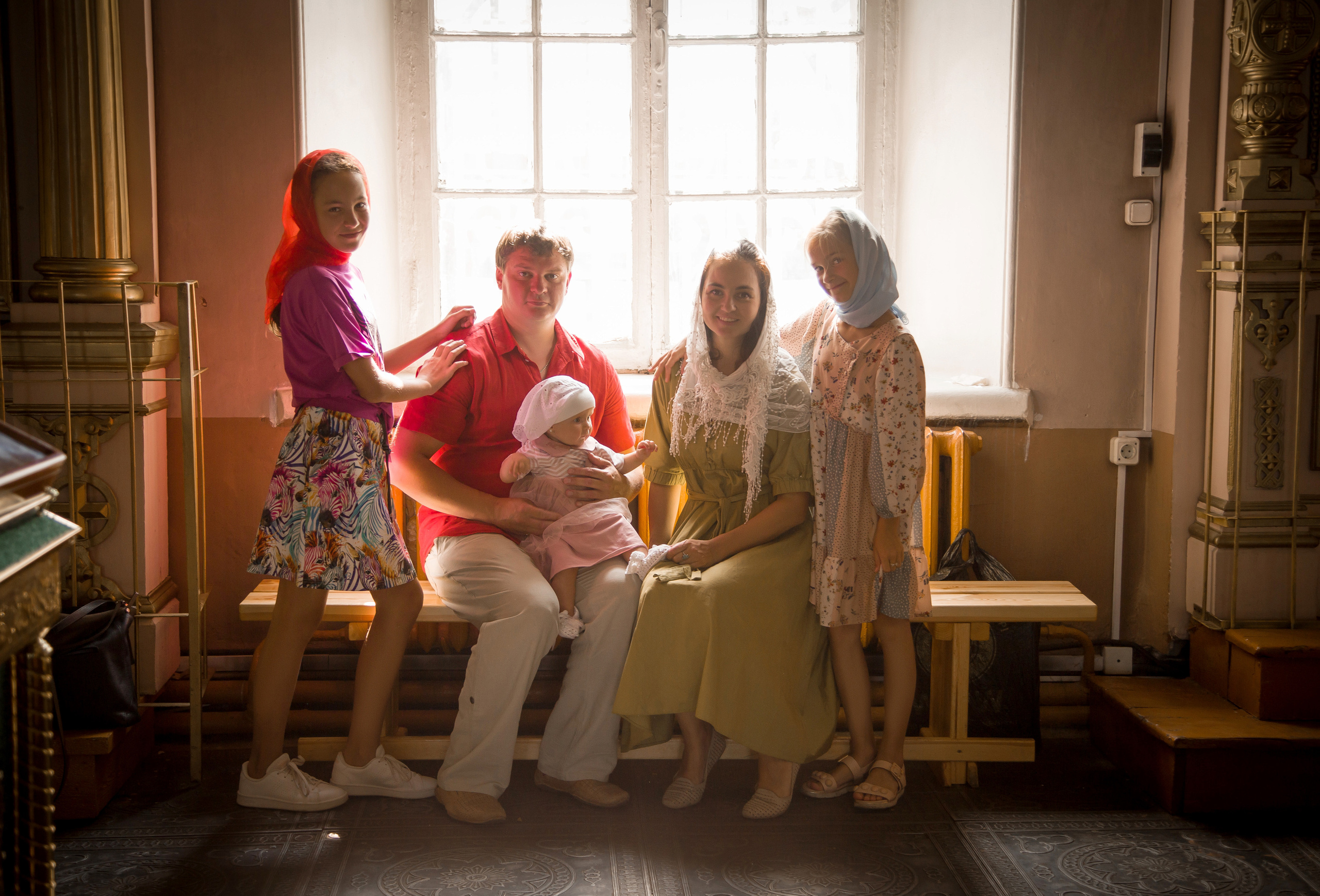 Крещение Артема. Семейный и женский фотограф в Москве Евгения Малина