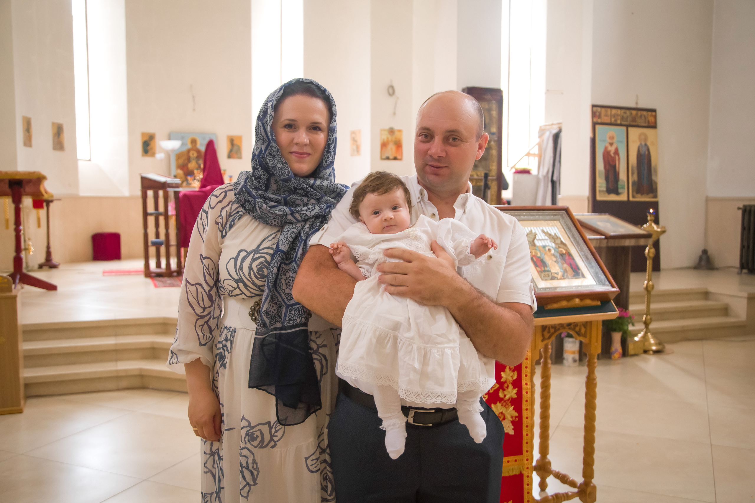 Крещение Фрязино. Семейный и женский фотограф в Москве Евгения Малина