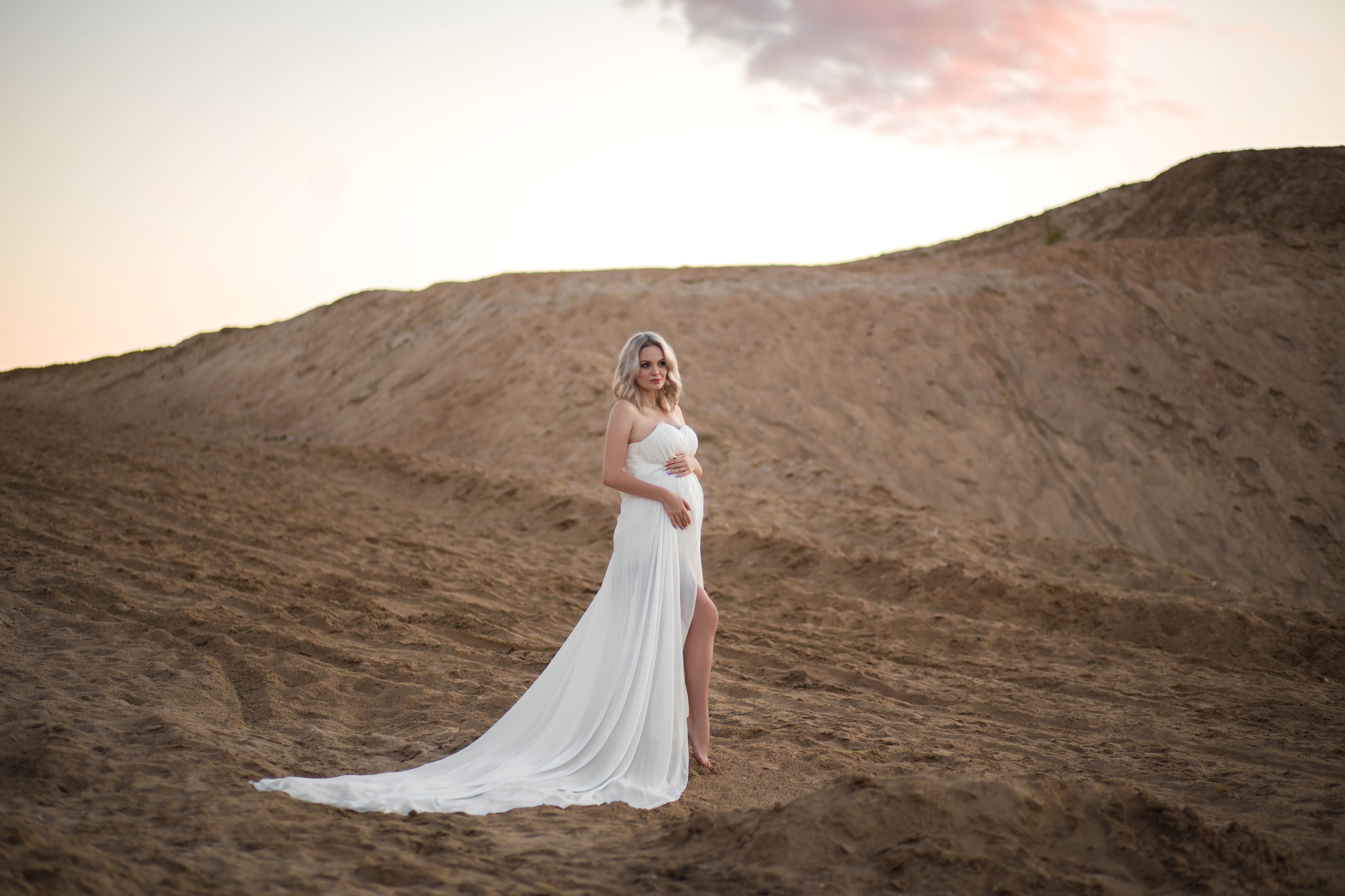 Съемка в песках. Семейный и женский фотограф в Москве Евгения Малина