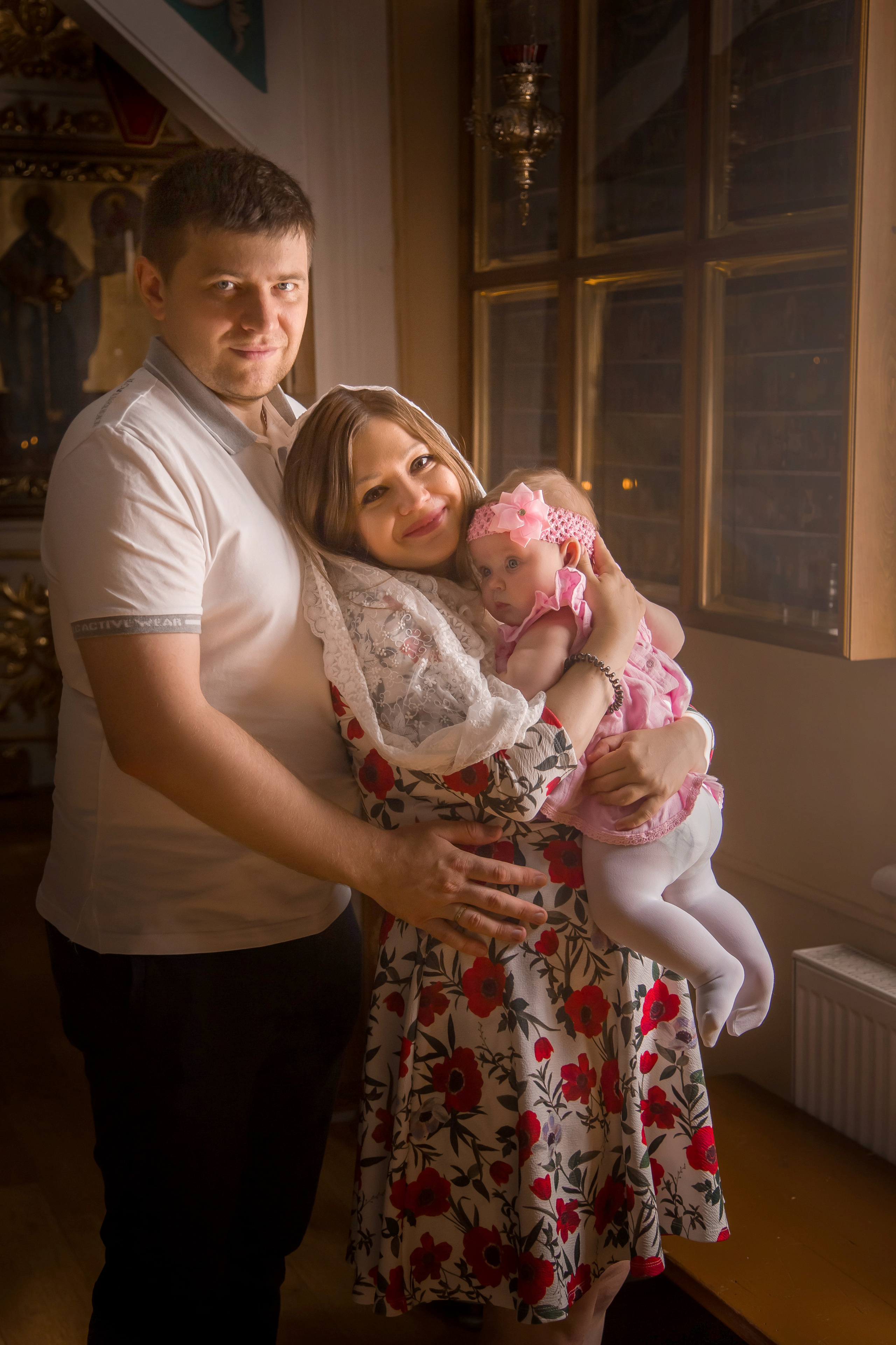 Крещение Анюты. Семейный и женский фотограф в Москве Евгения Малина