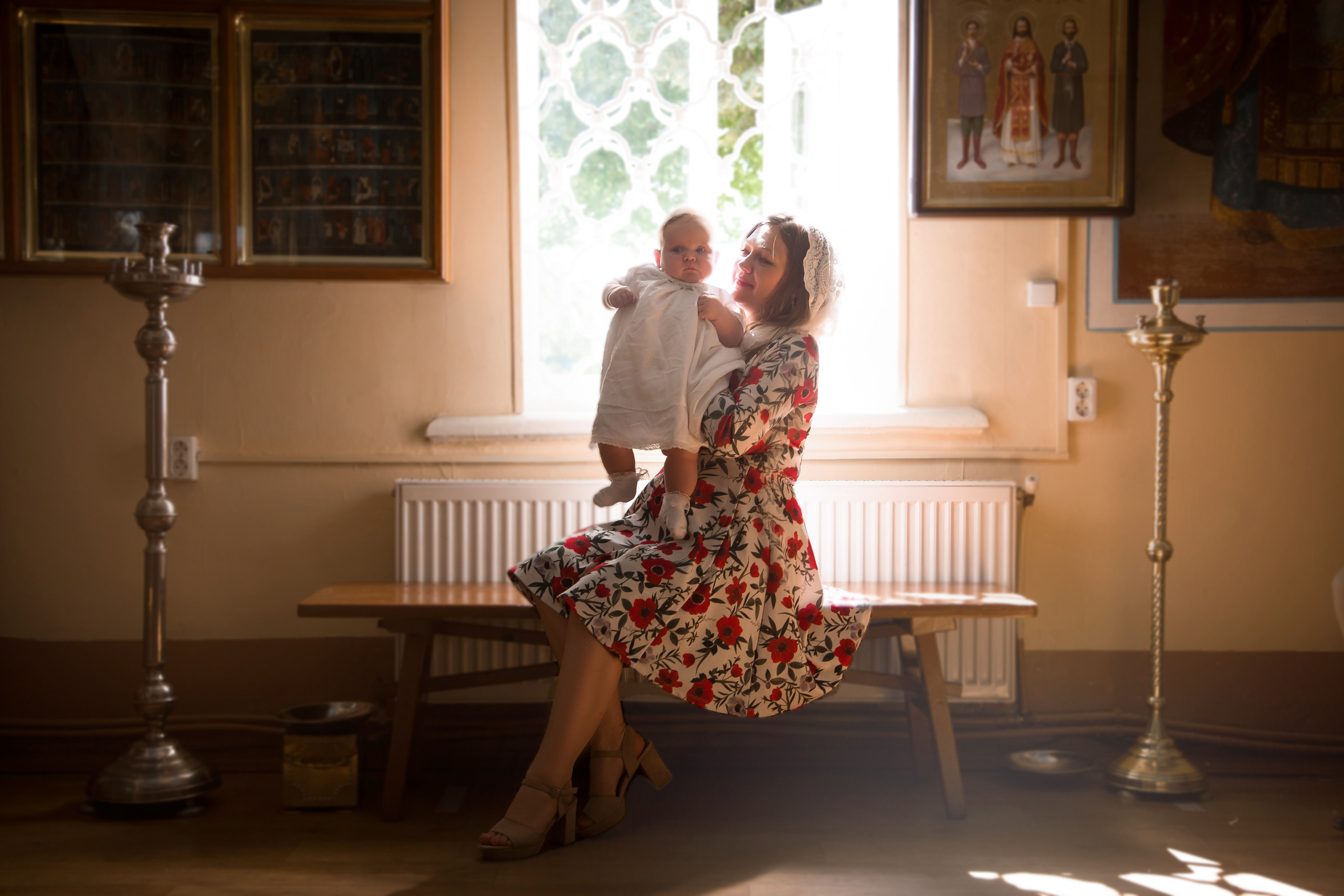 Крещение Анюты. Семейный и женский фотограф в Москве Евгения Малина