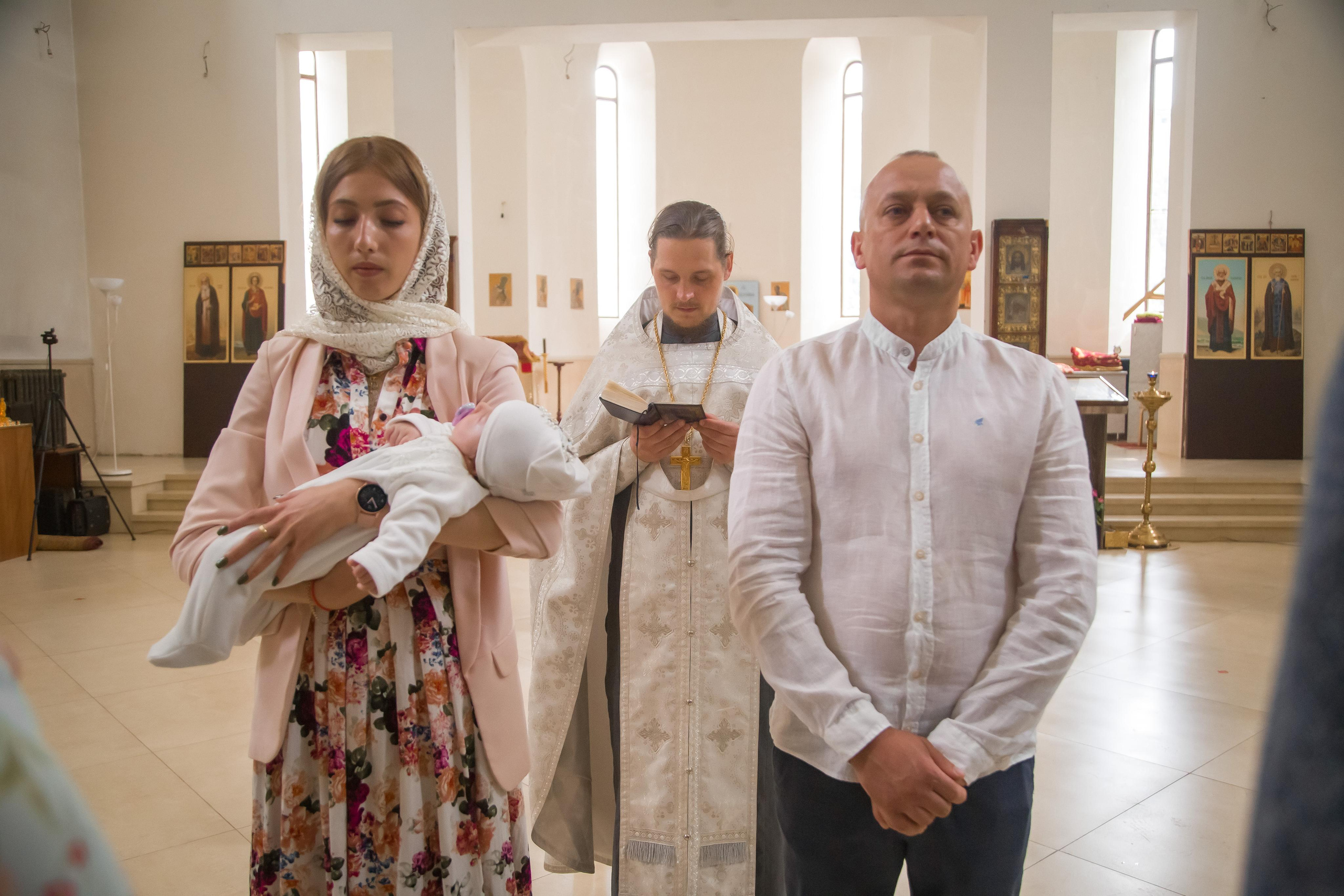 Крещение Фрязино. Семейный и женский фотограф в Москве Евгения Малина