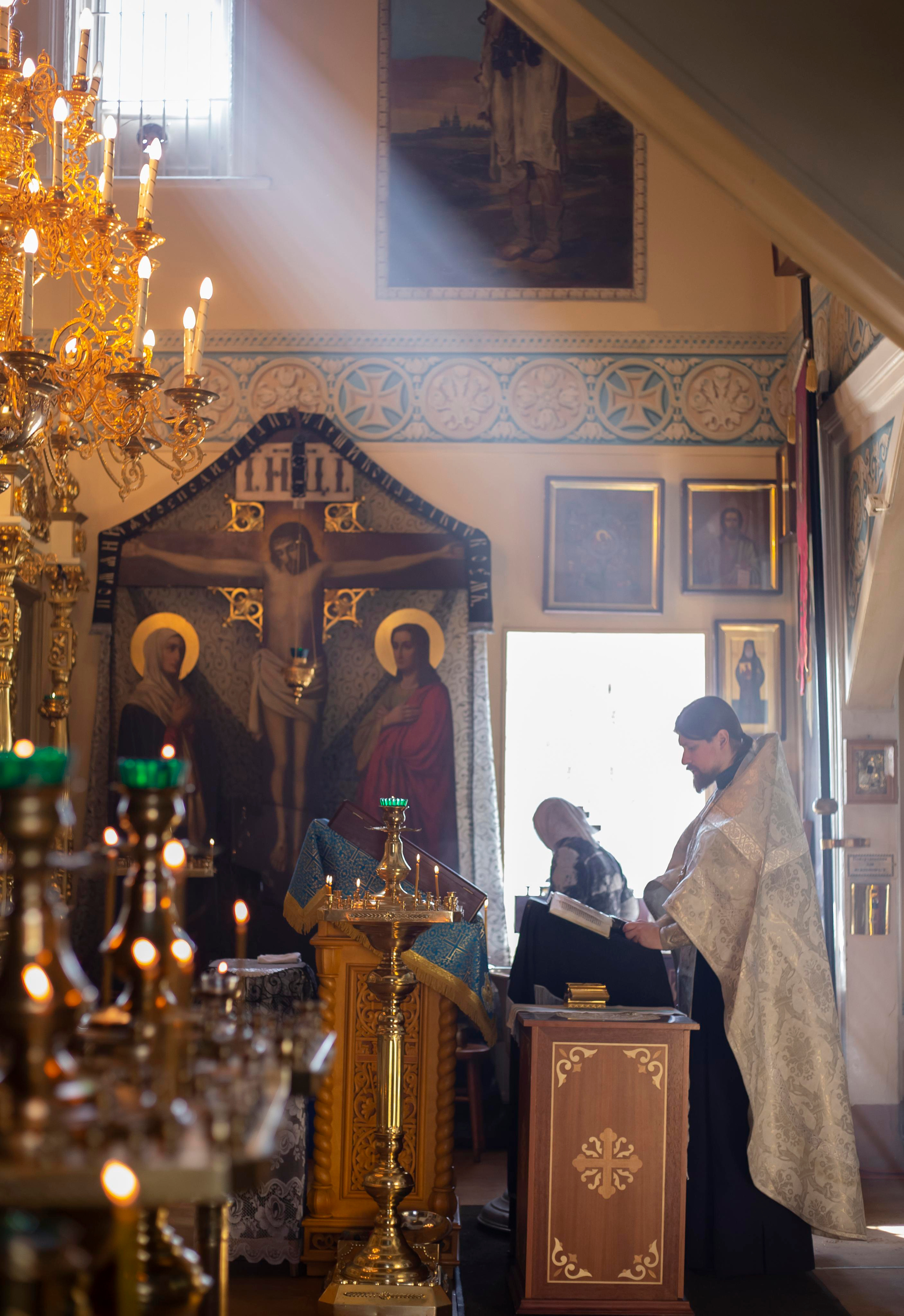 Таинство крещения Таисии. Семейный и женский фотограф в Москве Евгения Малина