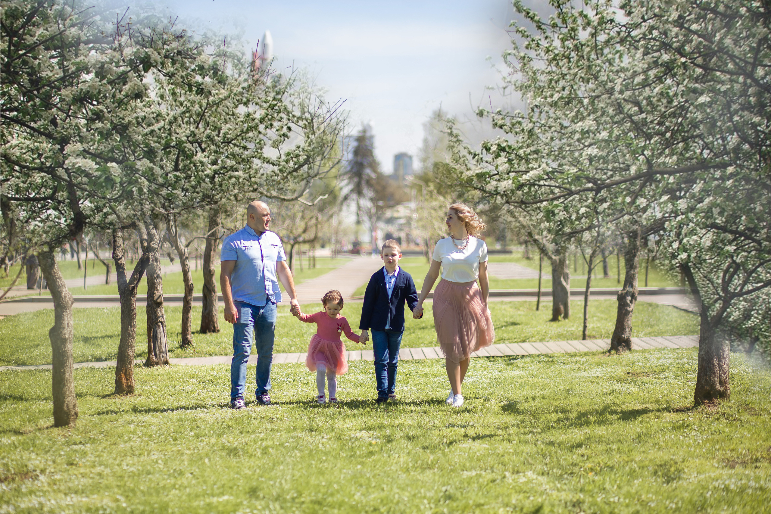 Прогулка ВДНХ. Семейный и женский фотограф в Москве Евгения Малина