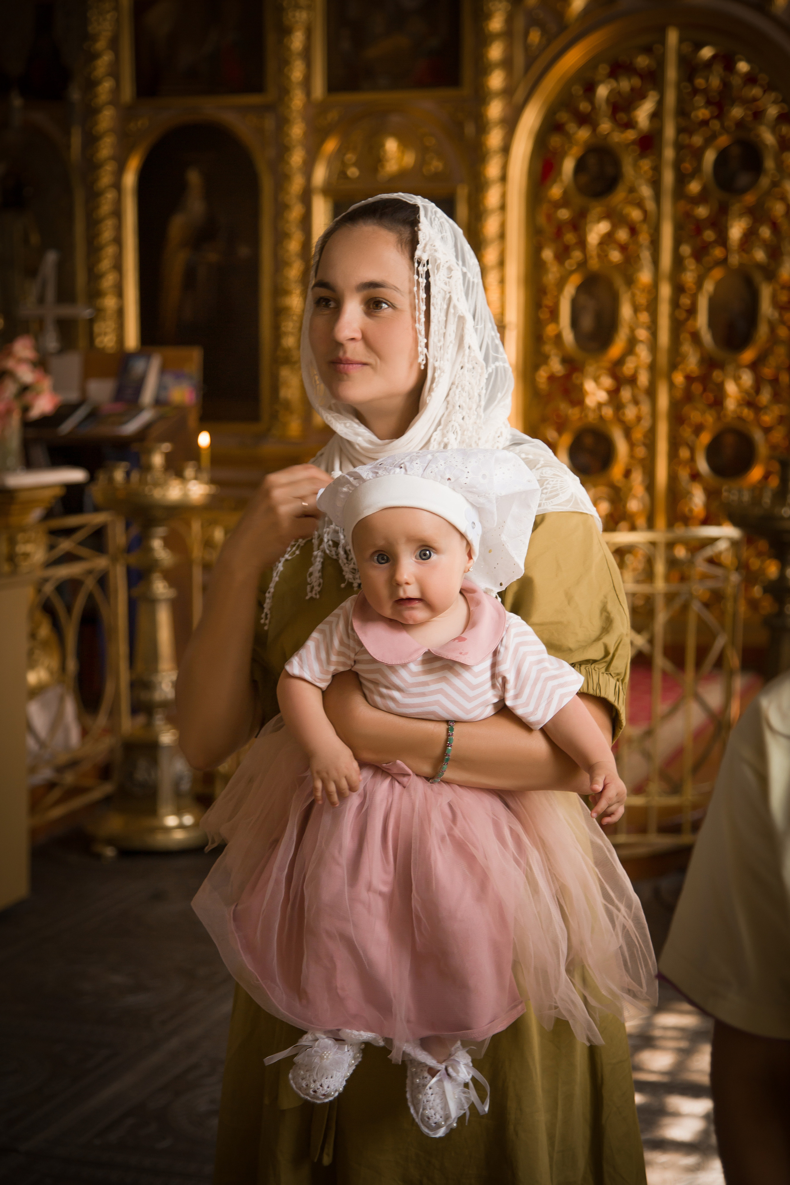 Крещение Артема. Семейный и женский фотограф в Москве Евгения Малина