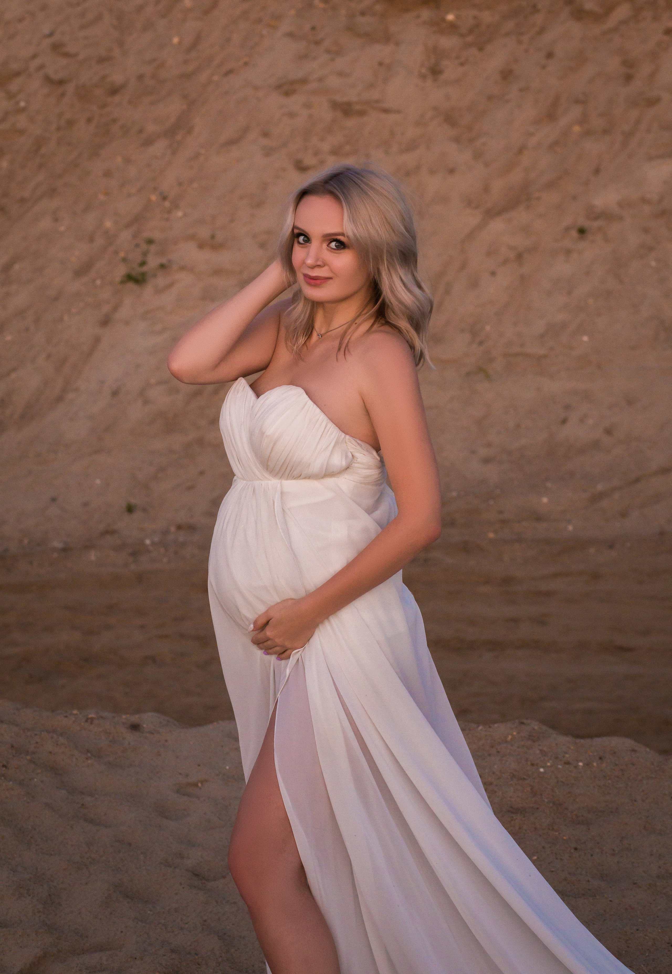 Съемка в песках. Семейный и женский фотограф в Москве Евгения Малина