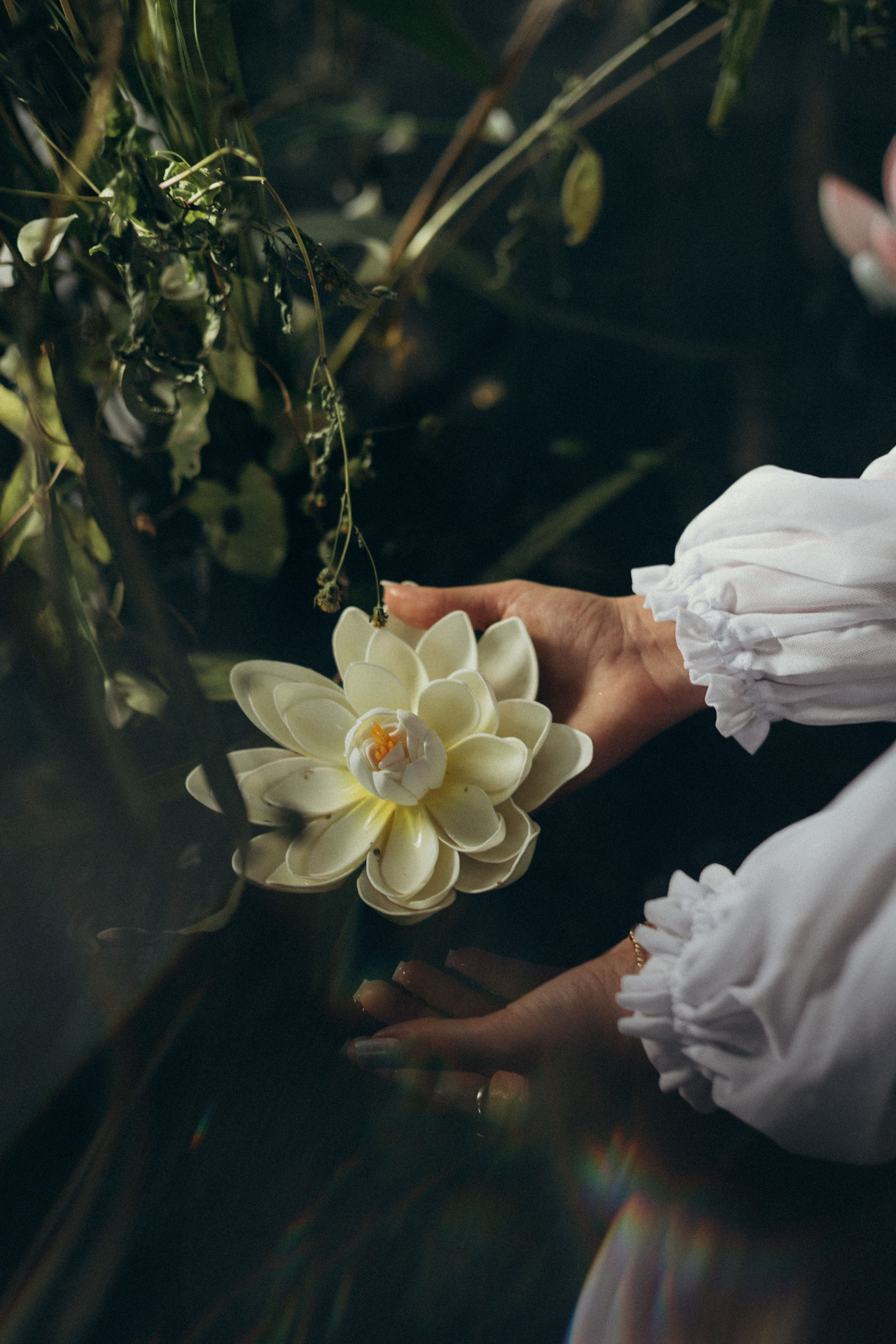 Даша и кувшинки. Портретный и семейный фотограф в Воронеже Ксения Ремизова