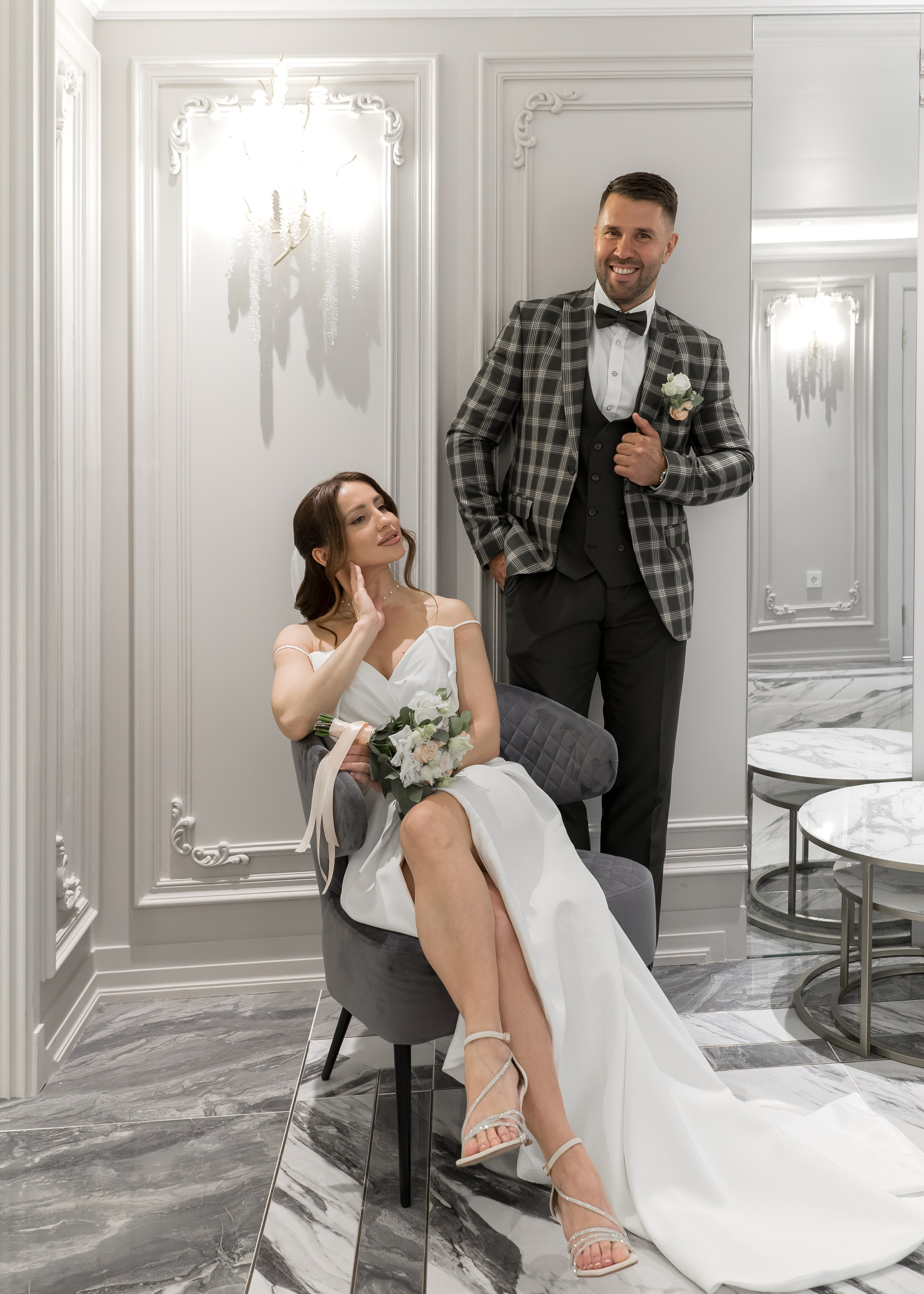 Елена и Иван. Свадебная и студийная фотография в Санкт-Петербурге