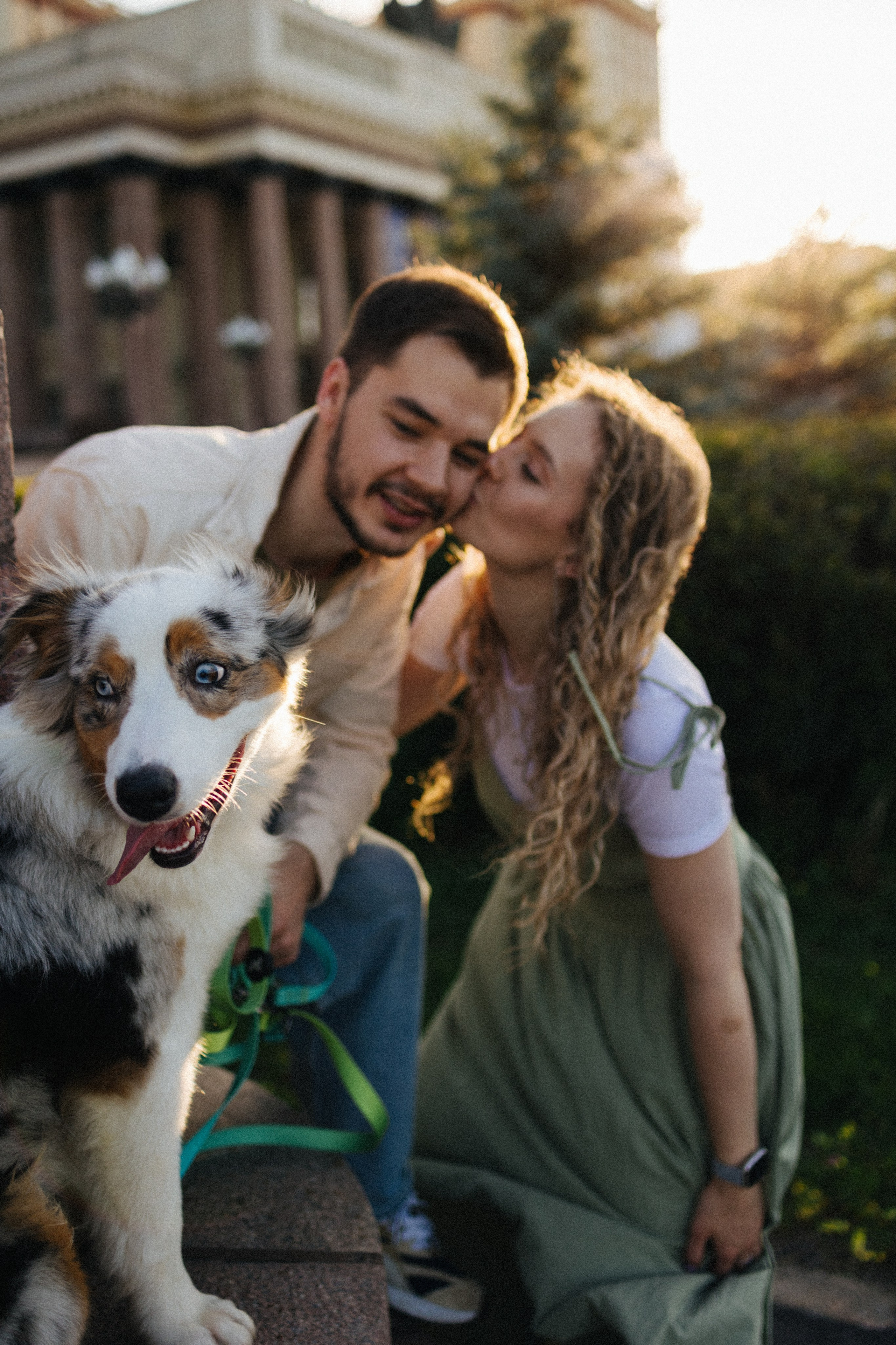 Настя, Влад и Лэйк. Фотораф — анималист Мария Шистка