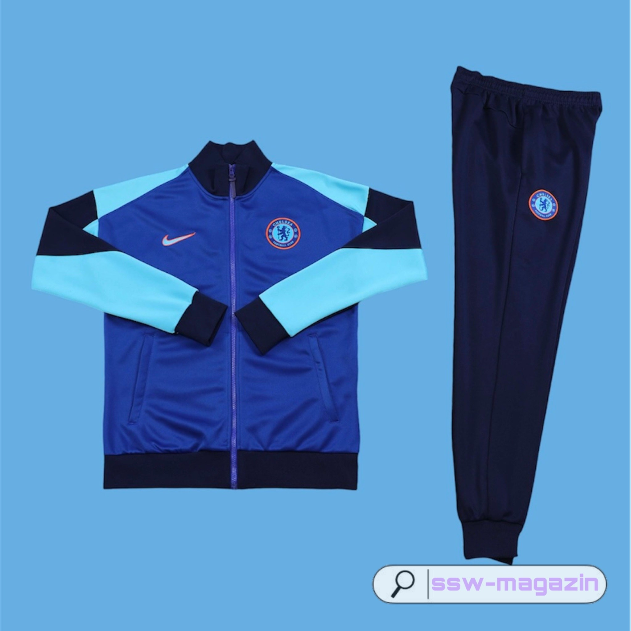 Тренировочный костюм Nike Chelsea 2025-2026 купить. Футбольный магазин — ssw_magazin