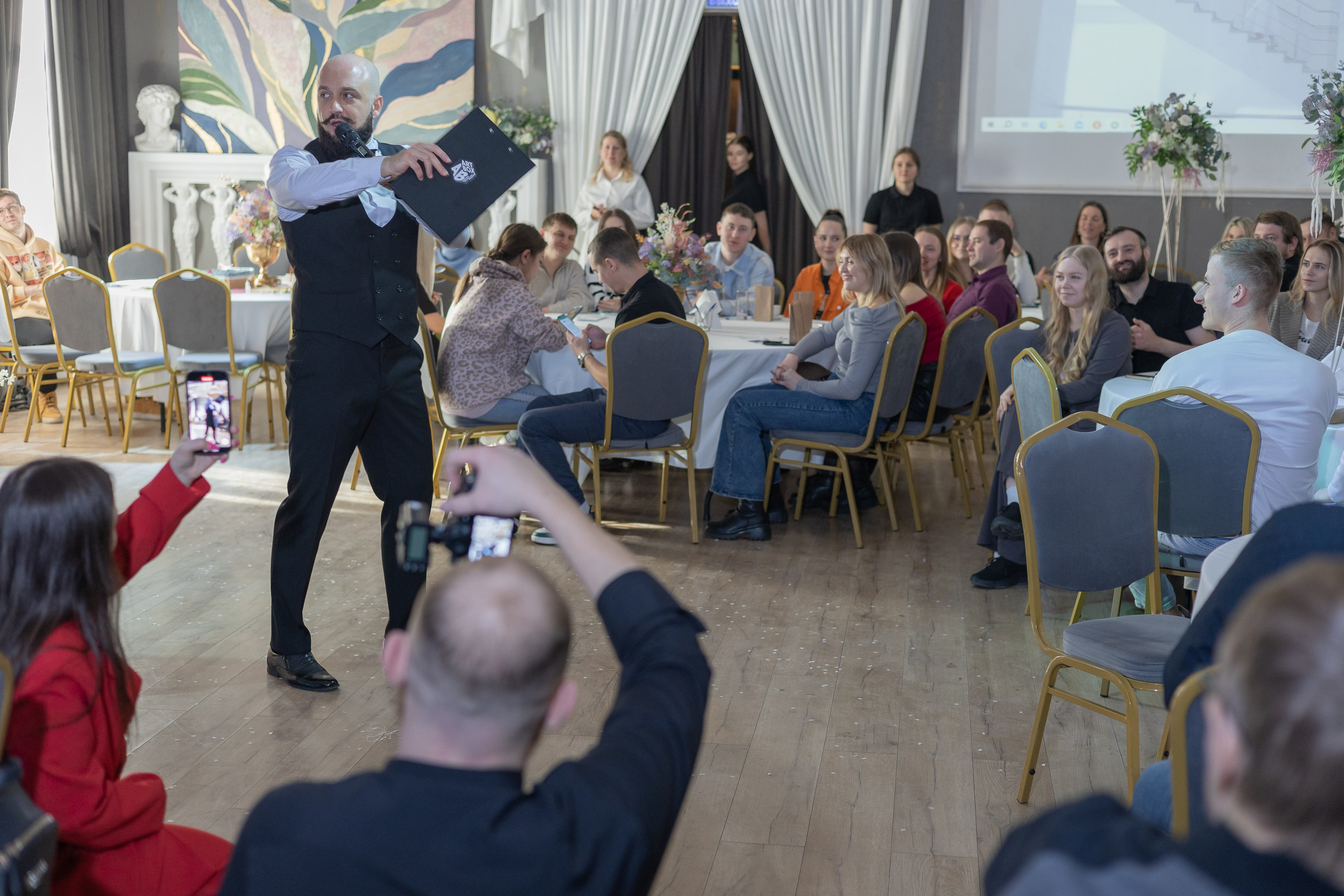 Свадебное чаепитие для молодоженов