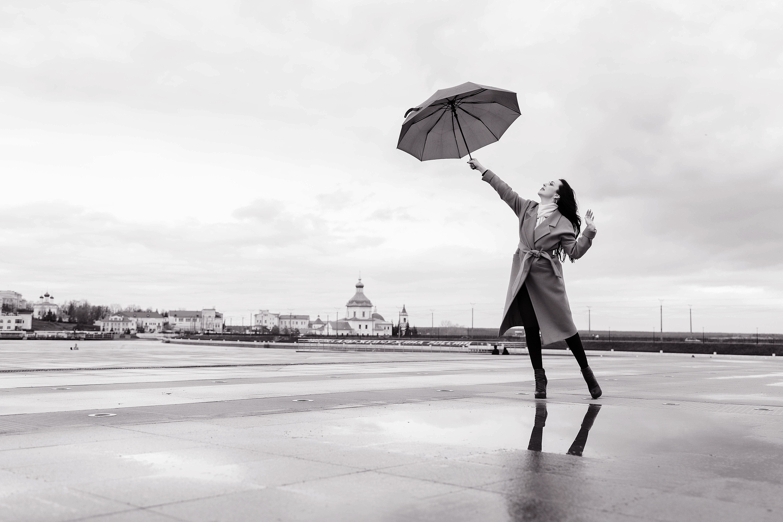 Фотосессия на заливе с Кристиной. Портретный и репортажный фотограф в Чебоксарах Андриян Чаркин