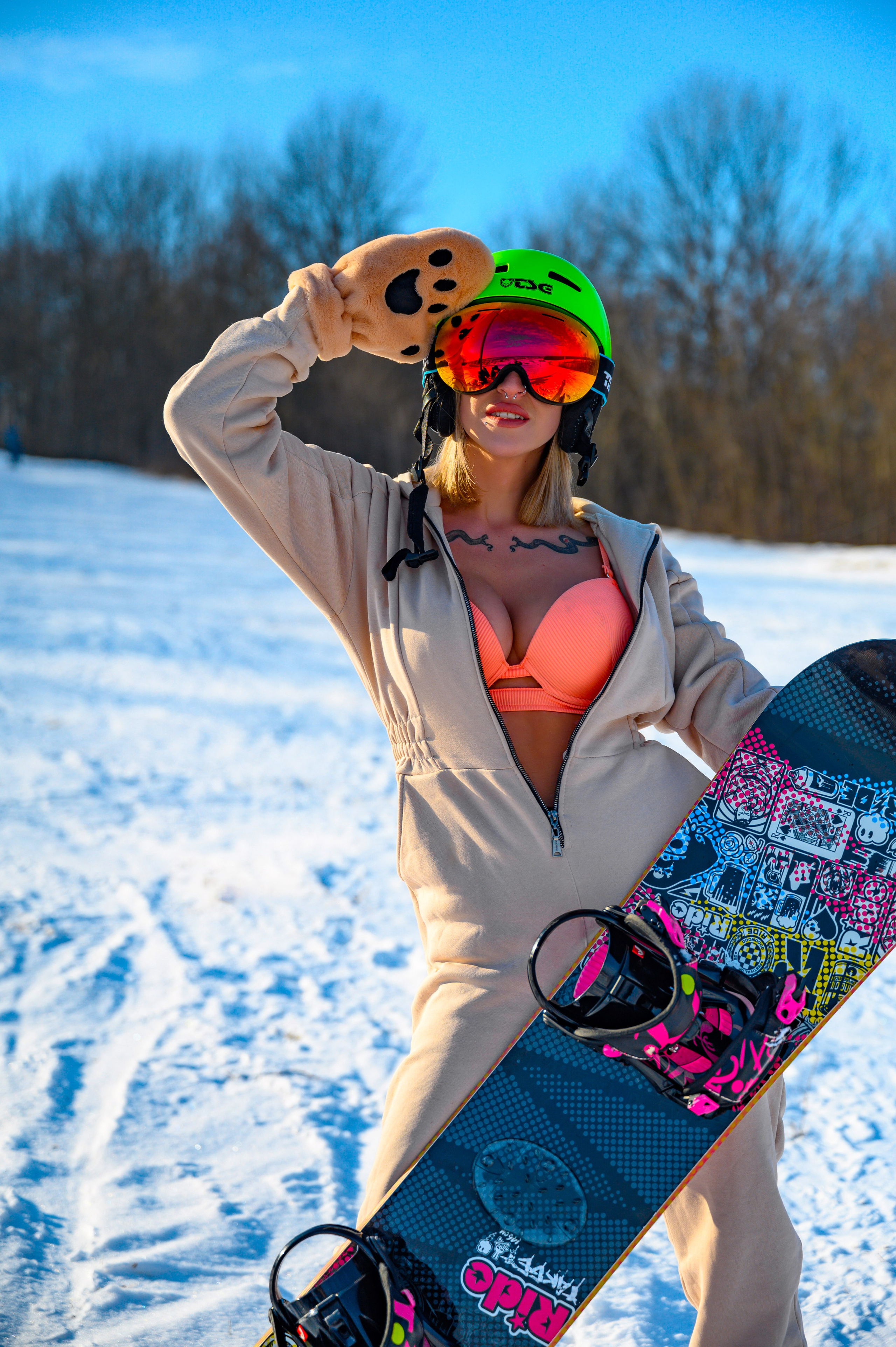 Катя сноуборд. Bazarkom-photo.ru Фотограф Виктор Оськин в Старом Осколе