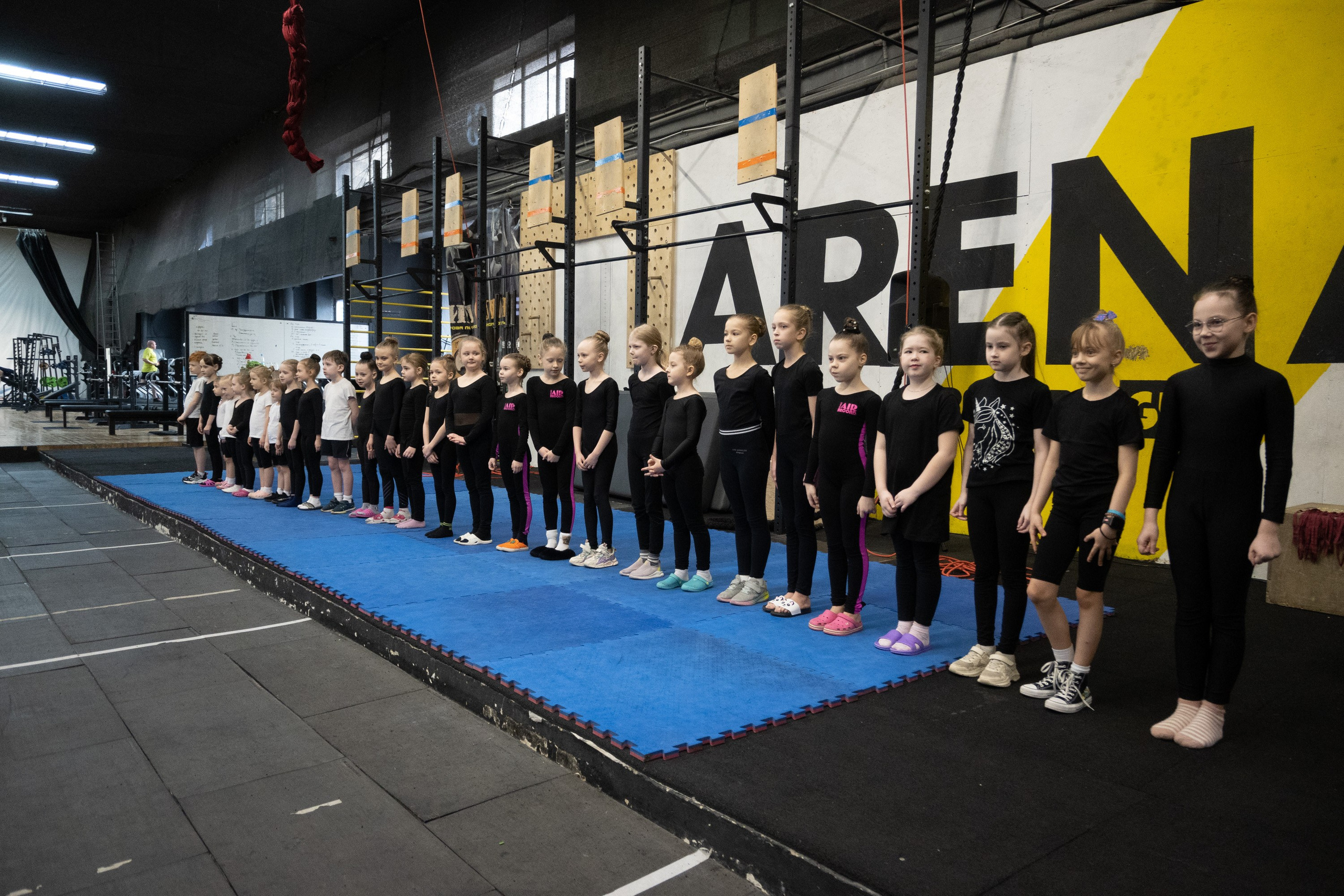 Внутриклубные соревнования по воздушной гимнастике 02.04.23