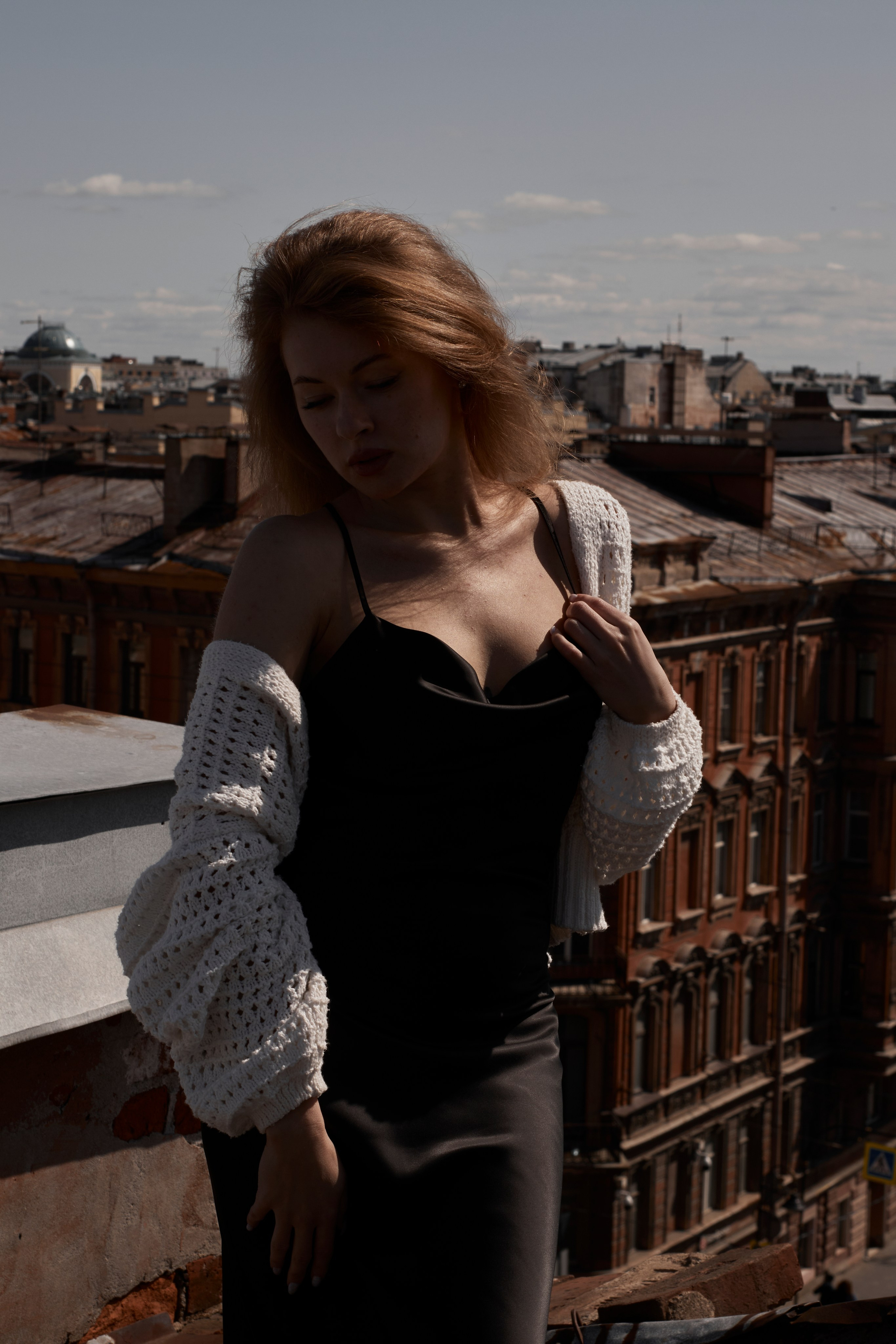 На крыше. Фотограф в Санкт-Петербурге Анна Anetprophoto (женские, семейные, лавстори и контент-съемки)
